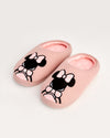MİİMİ - Minnie Mouse Detaylı Pembe Kadın Ev Terliği