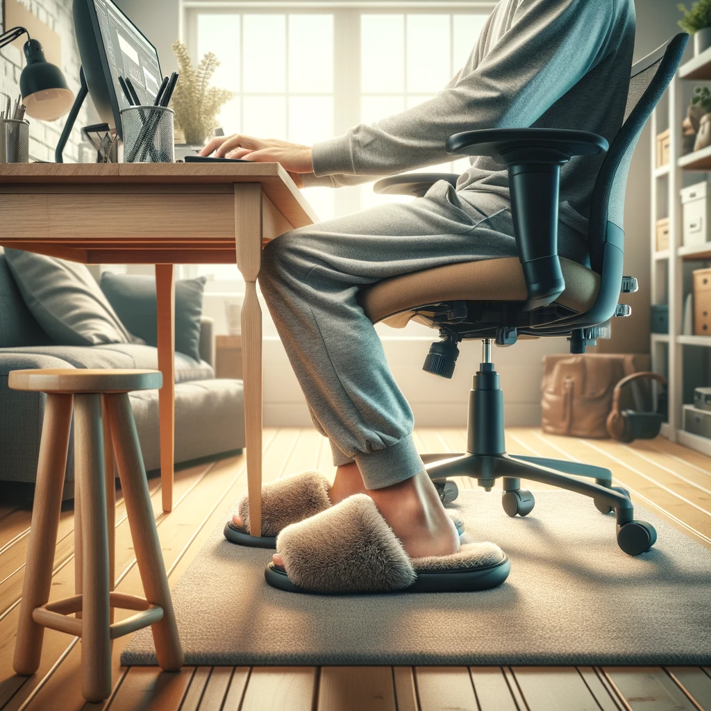 Evde Çalışırken Ayak Konforunun Önemi
