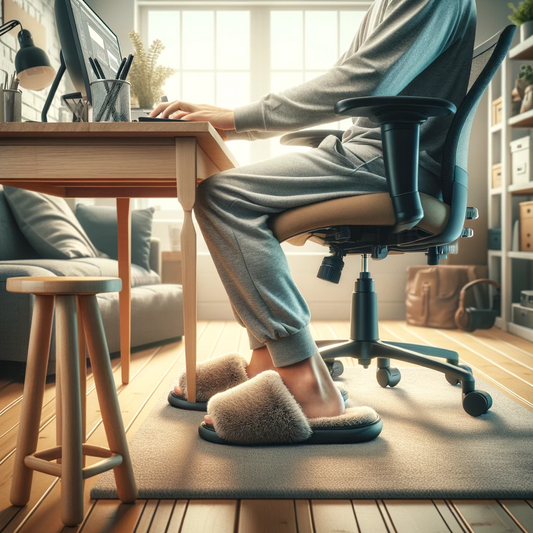 Evde Çalışırken Ayak Konforunun Önemi