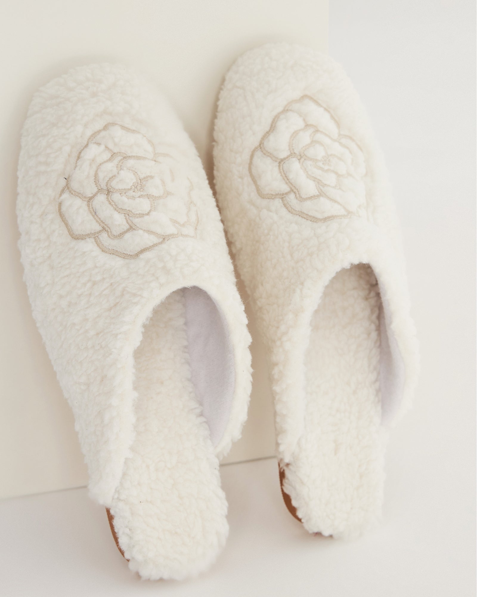 Kadın Gül Desenli Ev Terliği - Bloom