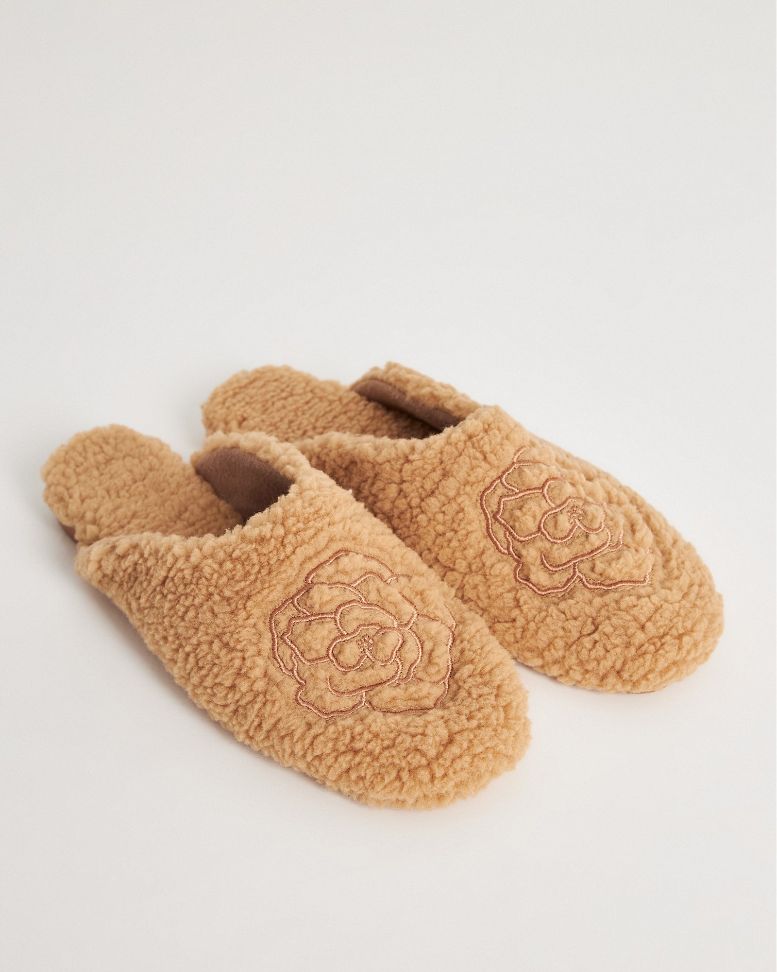 Kadın Gül Desenli Ev Terliği - Bloom