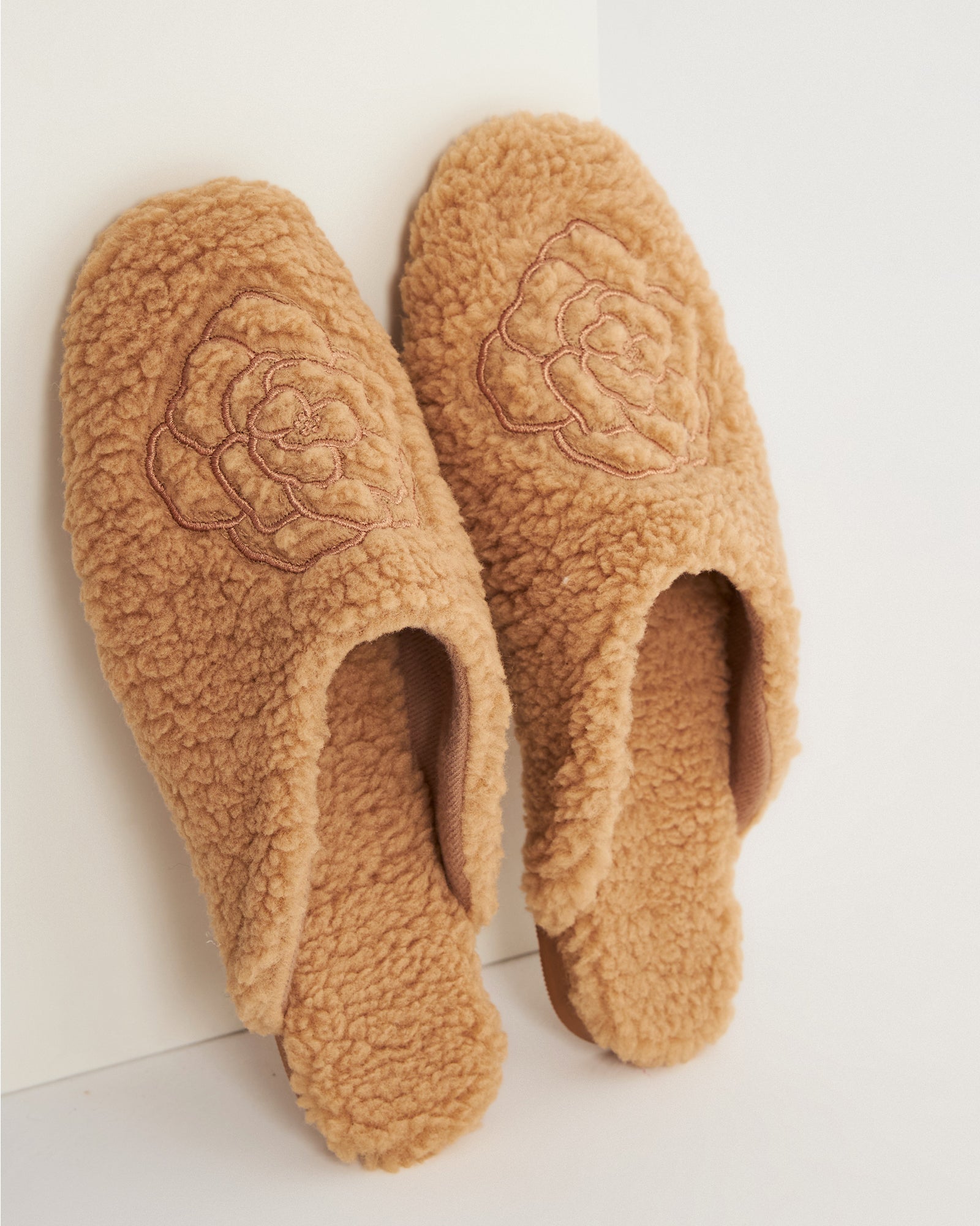 Kadın Gül Desenli Ev Terliği - Bloom