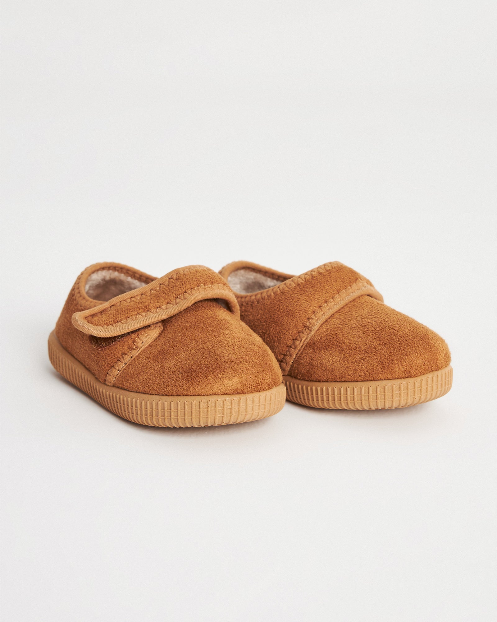 Çocuk Süet Cırtlı  Ev Ayakkabısı - REMY