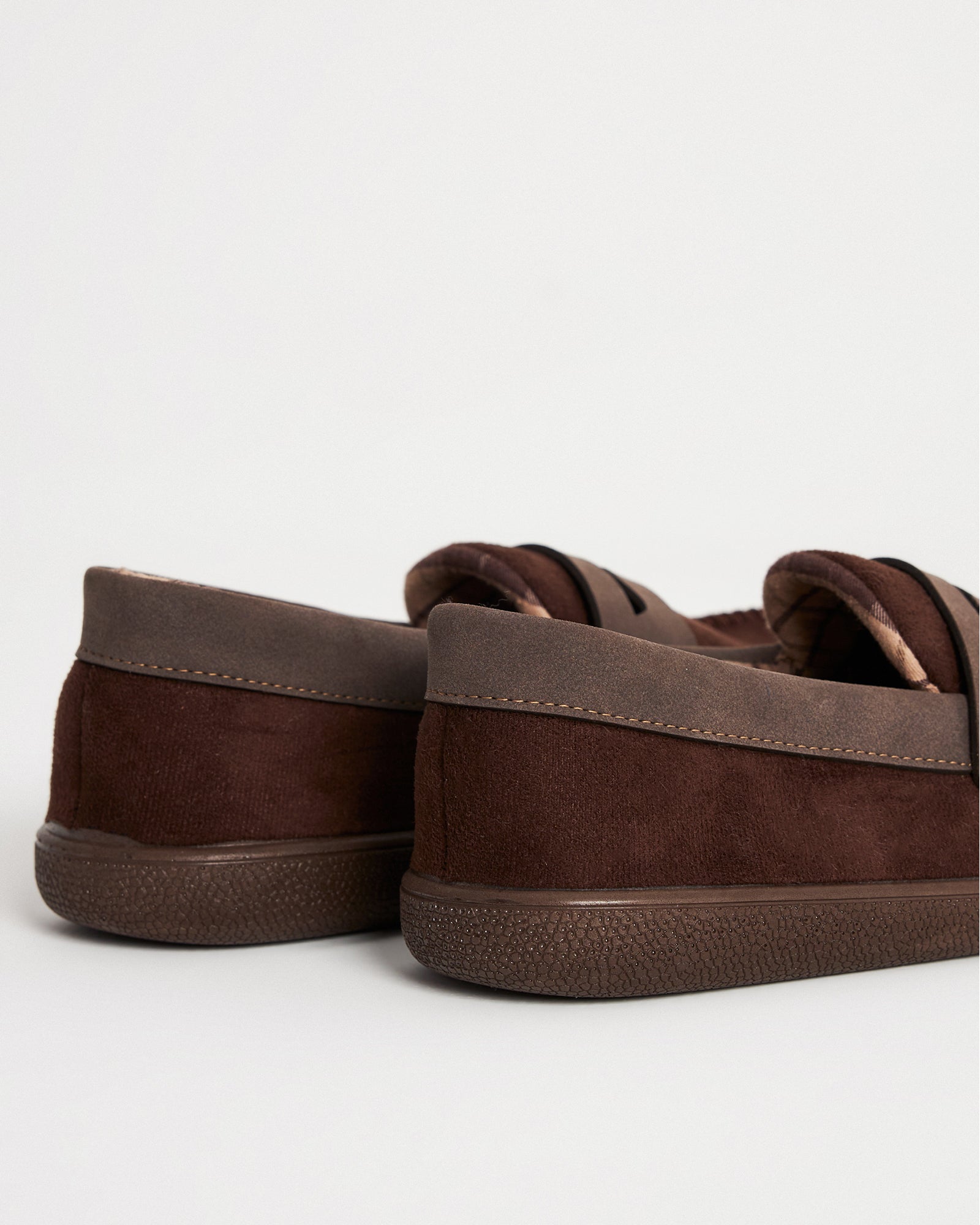 Süet Kahverengi Siyah Ve Lacivert Klasik Erkek Ev İçi Ayakkabı - OSCAR