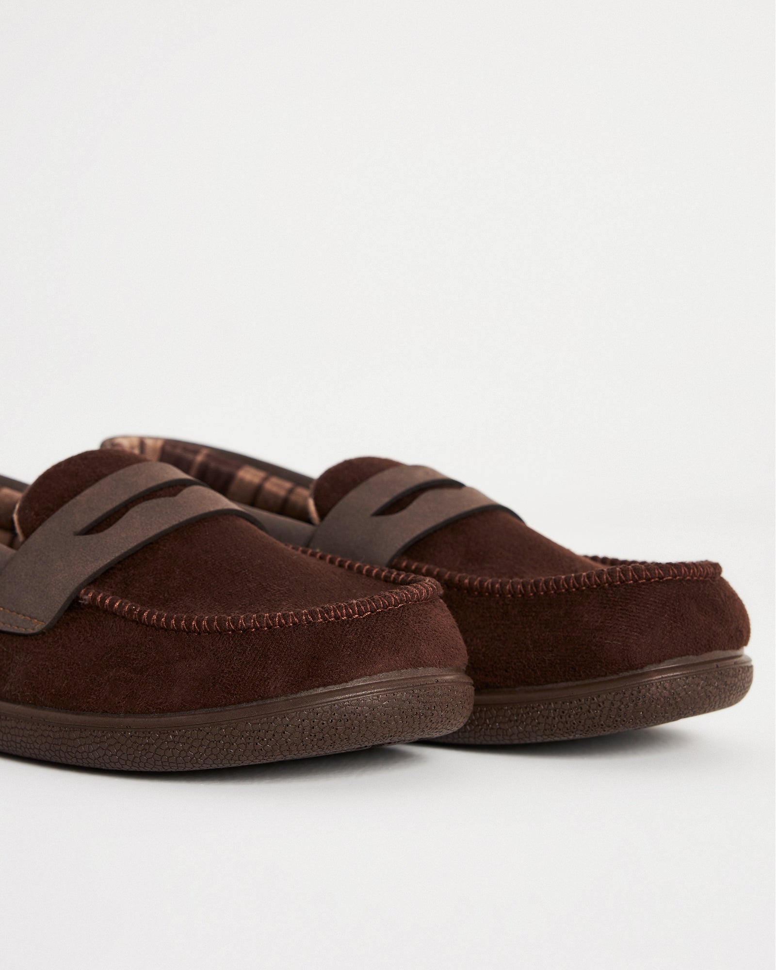 Süet Kahverengi Siyah Ve Lacivert Klasik Erkek Ev İçi Ayakkabı - OSCAR