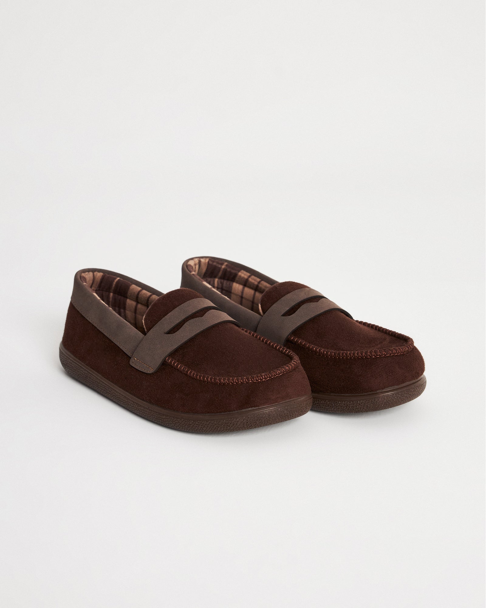 Süet Kahverengi Siyah Ve Lacivert Klasik Erkek Ev İçi Ayakkabı - OSCAR