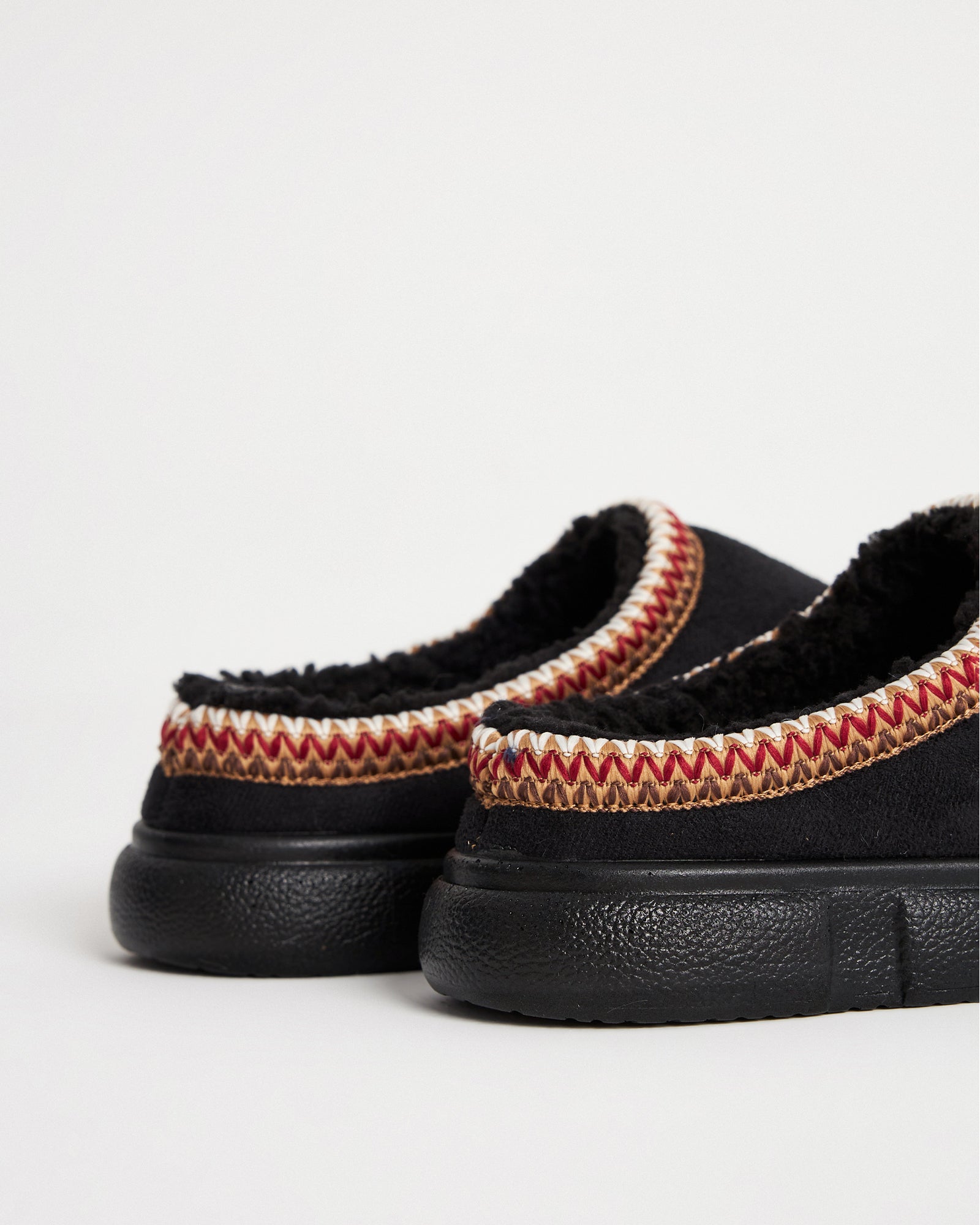 Erkek Etnik Desenli  Ev İçi Ayakkabı - Jacob