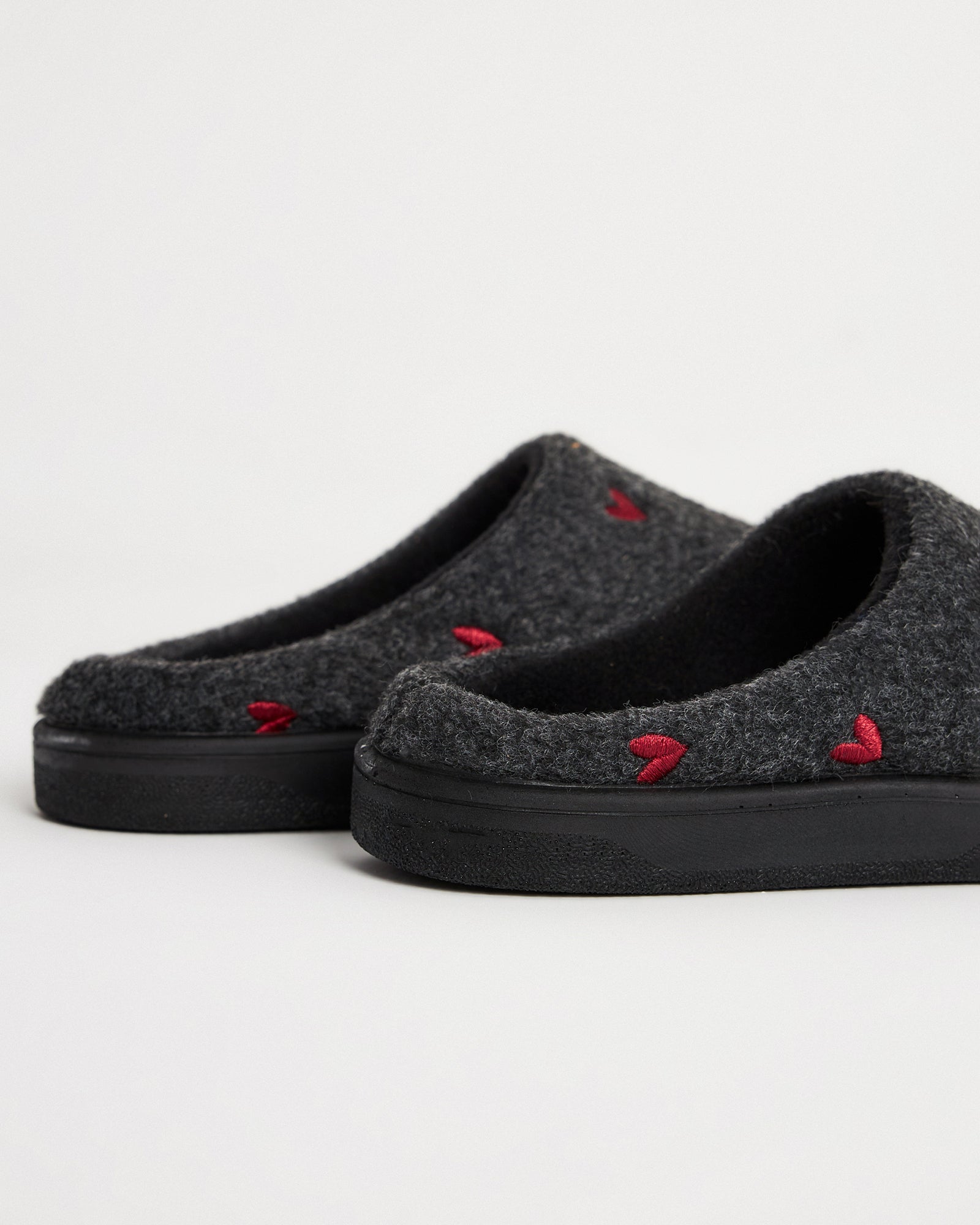 Kadın Kalp Desenli  Ev İçi Ayakkabı - Herz