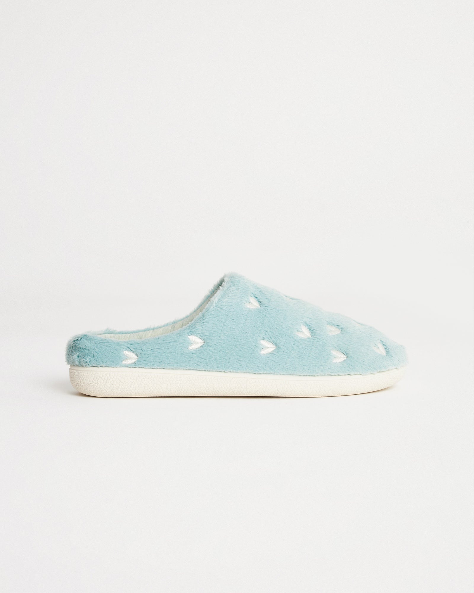 Kadın Kalp Desenli  Ev İçi Ayakkabı - Herz