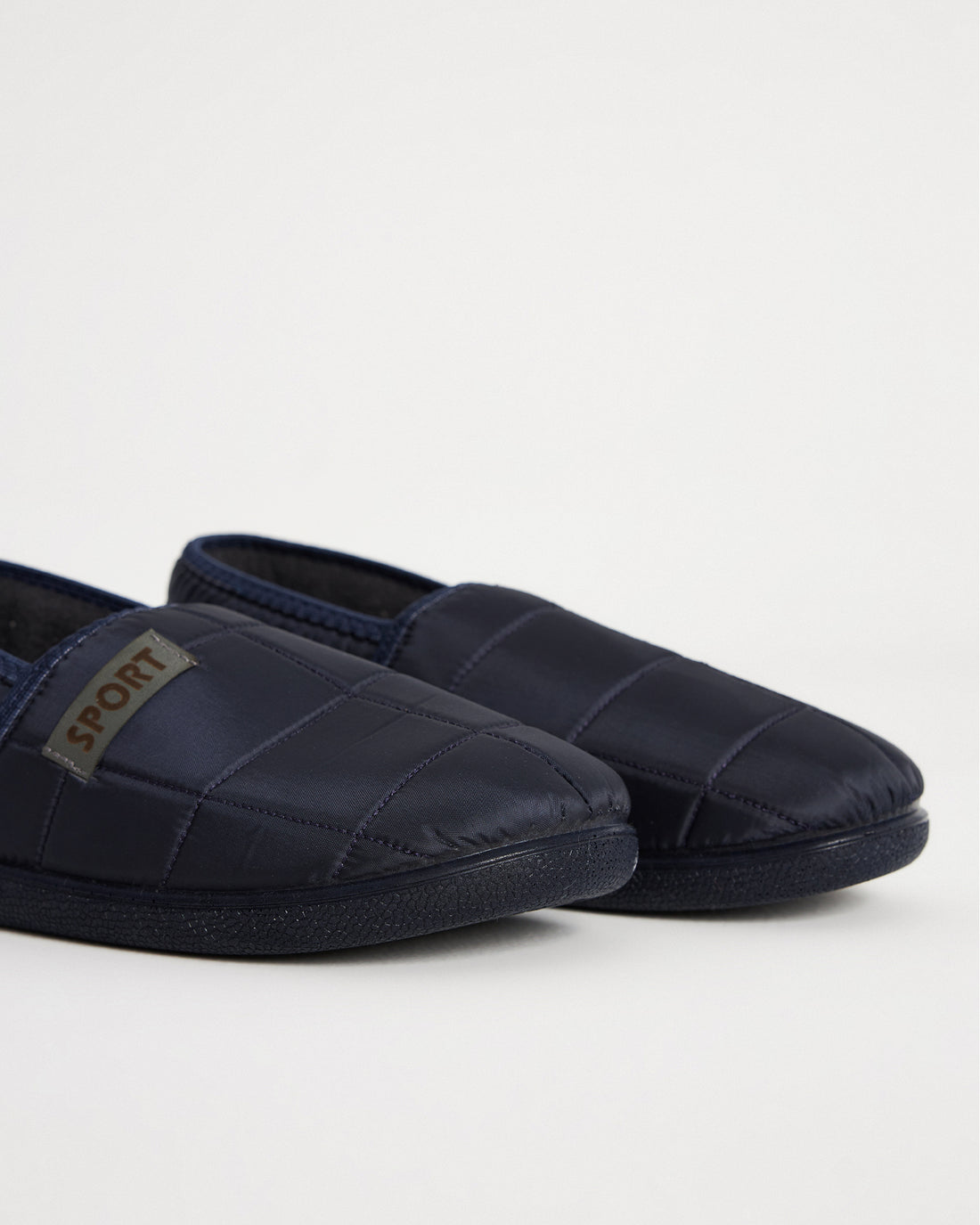 Erkek Lacivert Esnek Yapılı Sport Kışlık Erkek  Ev  İçi Ayakkabı