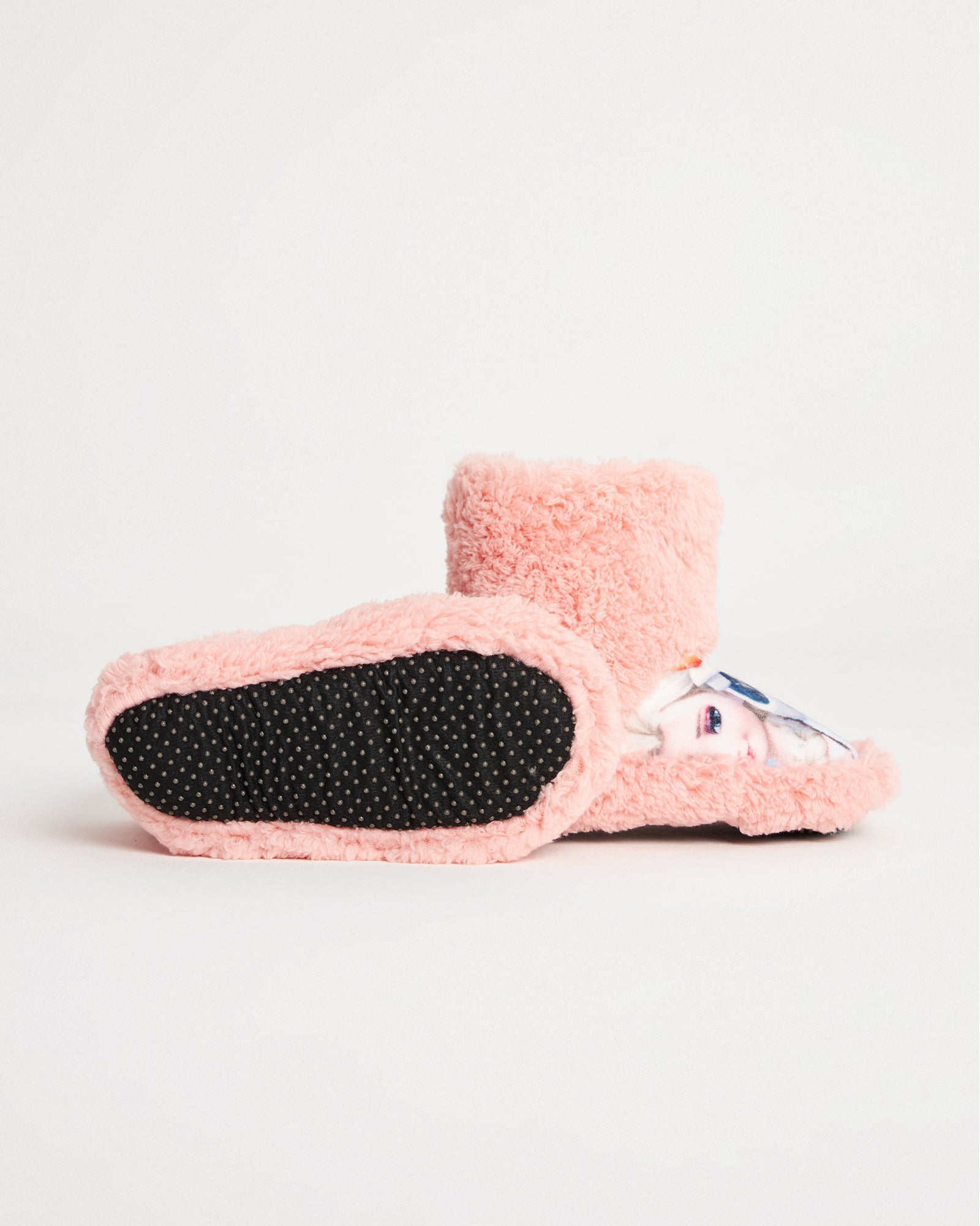 Çocuk Kışlık 3’lü Set Karlar Ülkesi Temalı  Kaymaz Tabanlı Figürlü Ev Botu Panduf