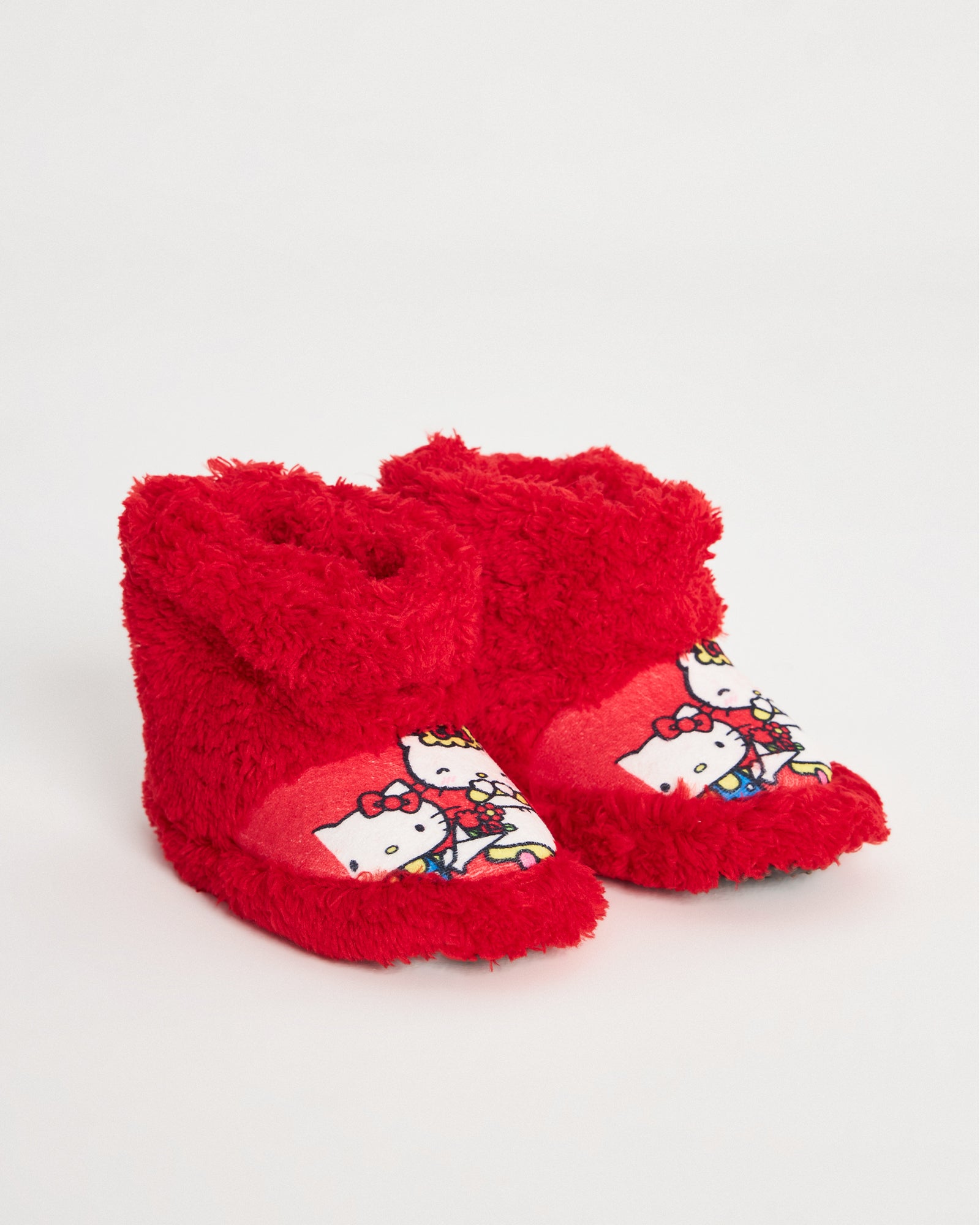 Çocuk Kışlık 3’lü Set Kaymaz Tabanlı Ev Botu Panduf