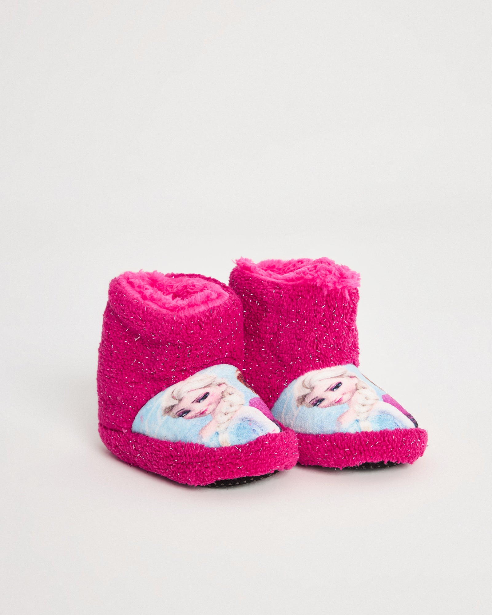 Çocuk Kışlık 3’lü Set Karlar Ülkesi Temalı  Kaymaz Tabanlı Figürlü Ev Botu Panduf