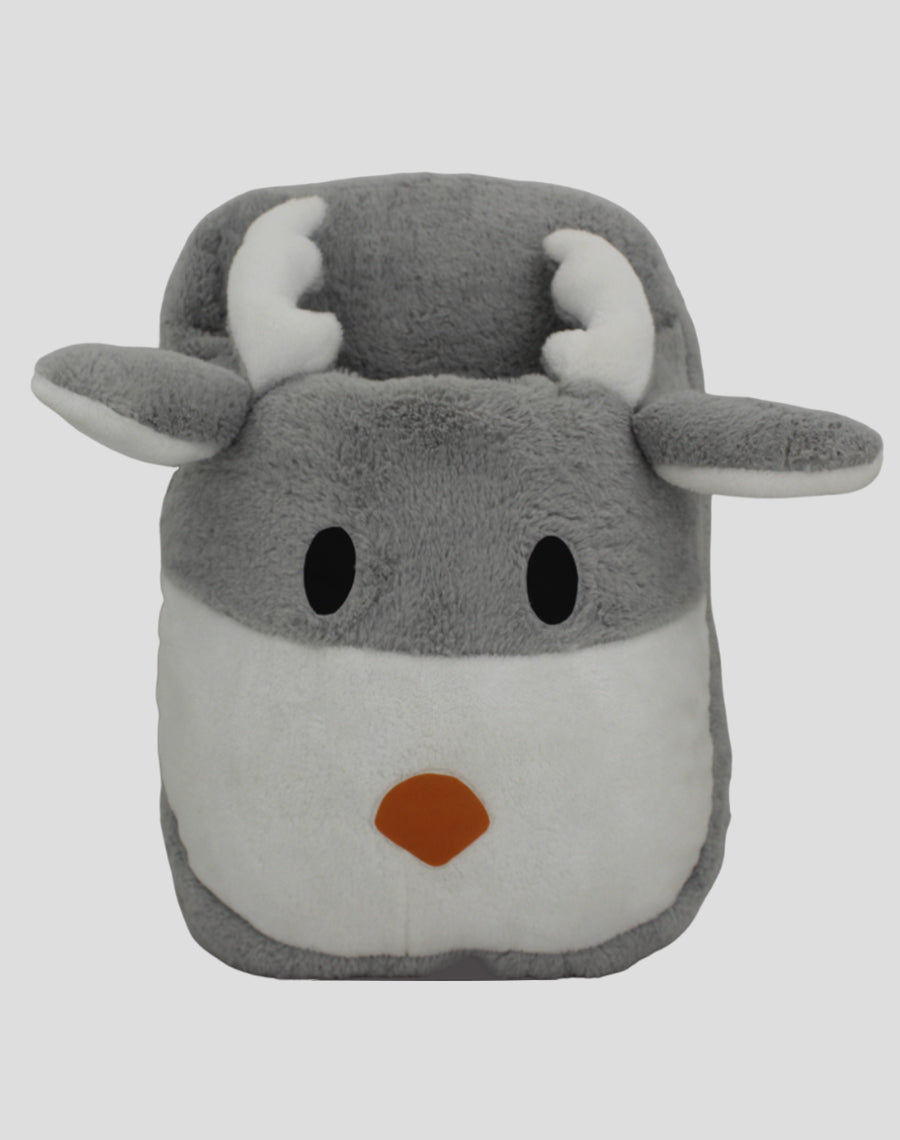 SAYK - Geyik Figürlü Gri Ayak Isıtıcısı