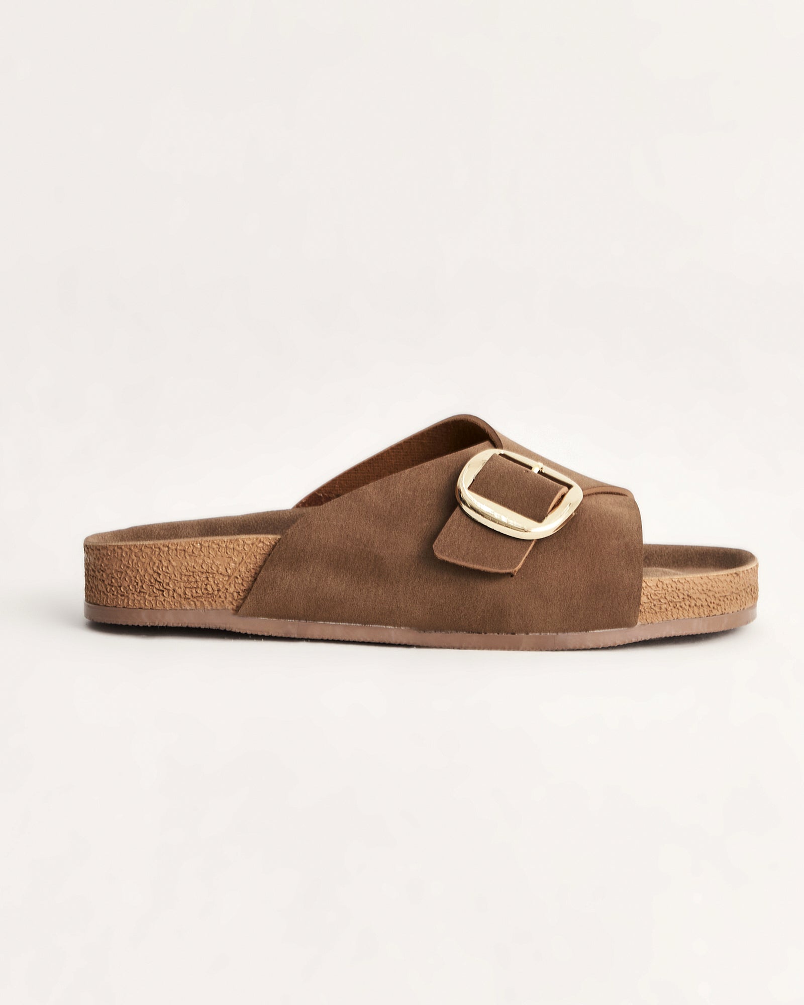 Kadın Rahat Yazlık Tek Bant Tokalı Terlik