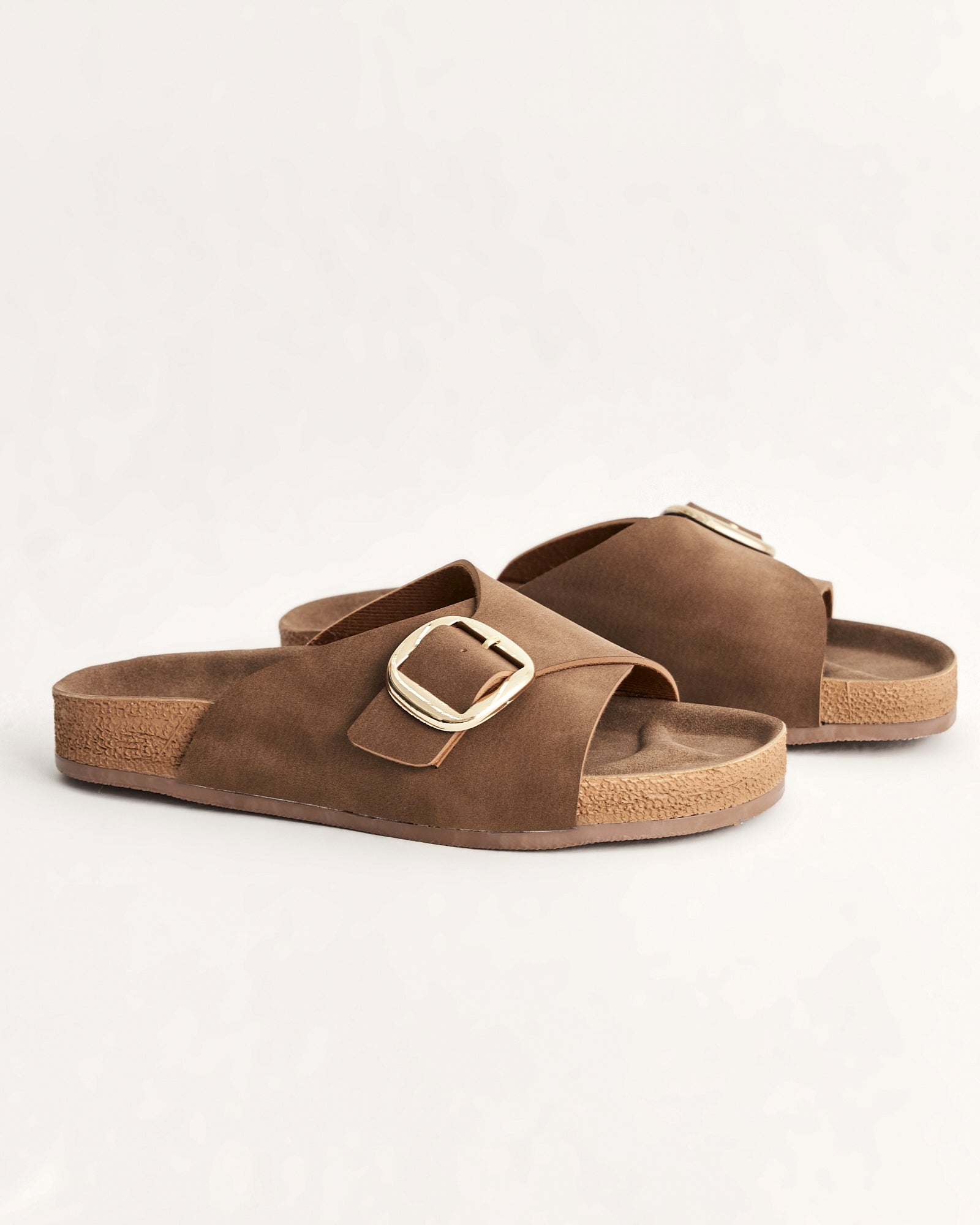 Kadın Rahat Yazlık Tek Bant Tokalı Terlik