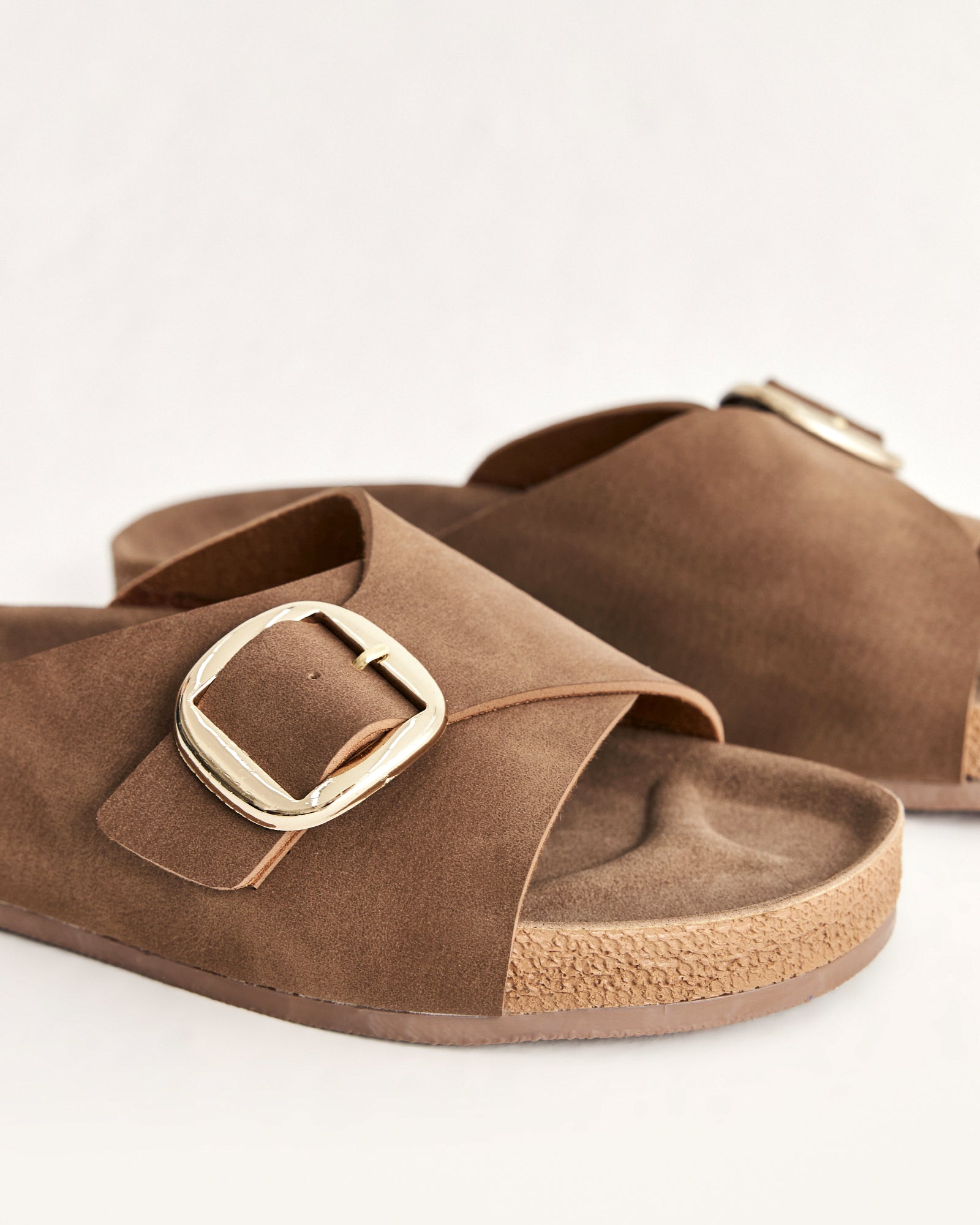 Kadın Rahat Yazlık Tek Bant Tokalı Terlik