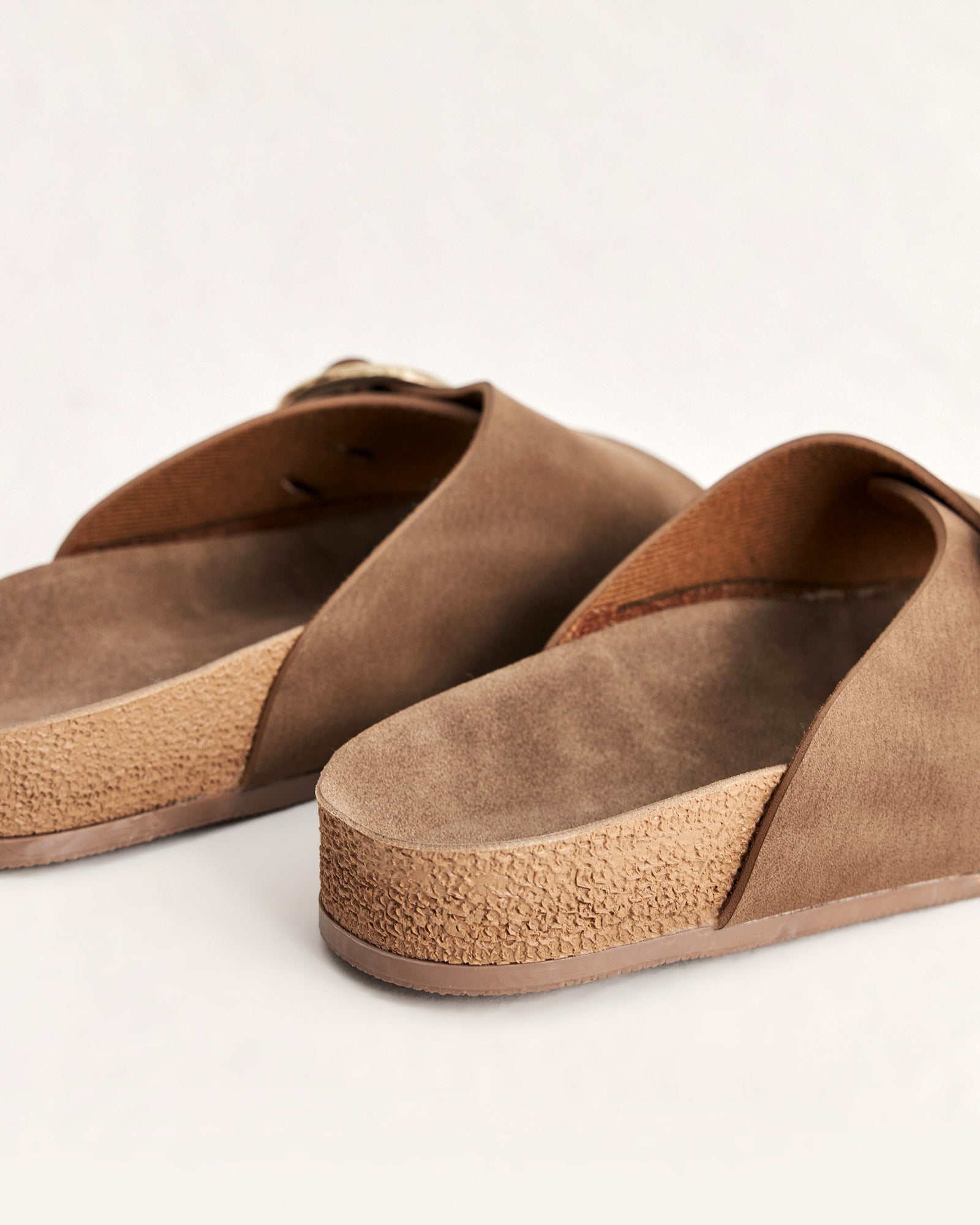 Kadın Rahat Yazlık Tek Bant Tokalı Terlik