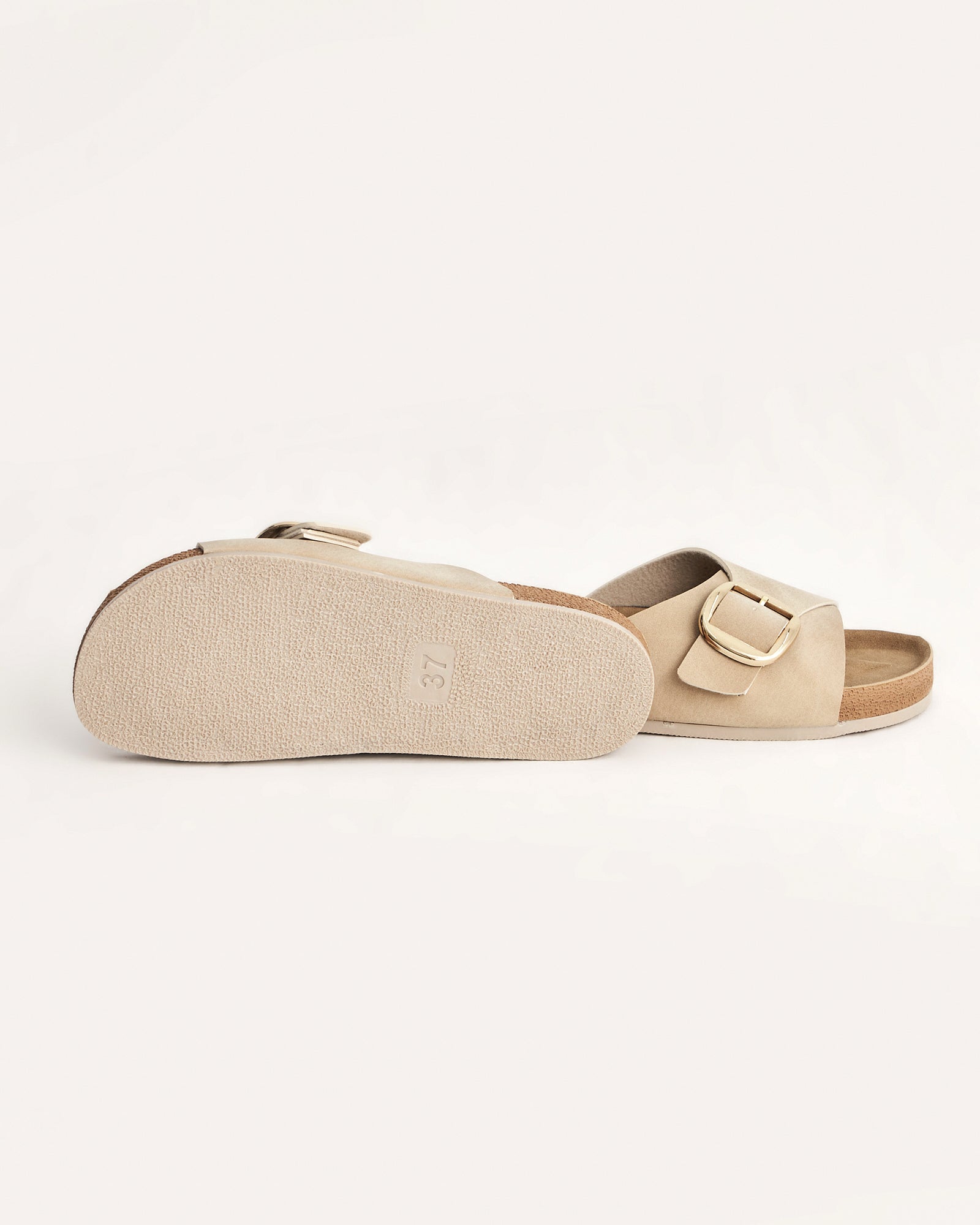 Kadın Rahat Yazlık Tek Bant Tokalı Terlik