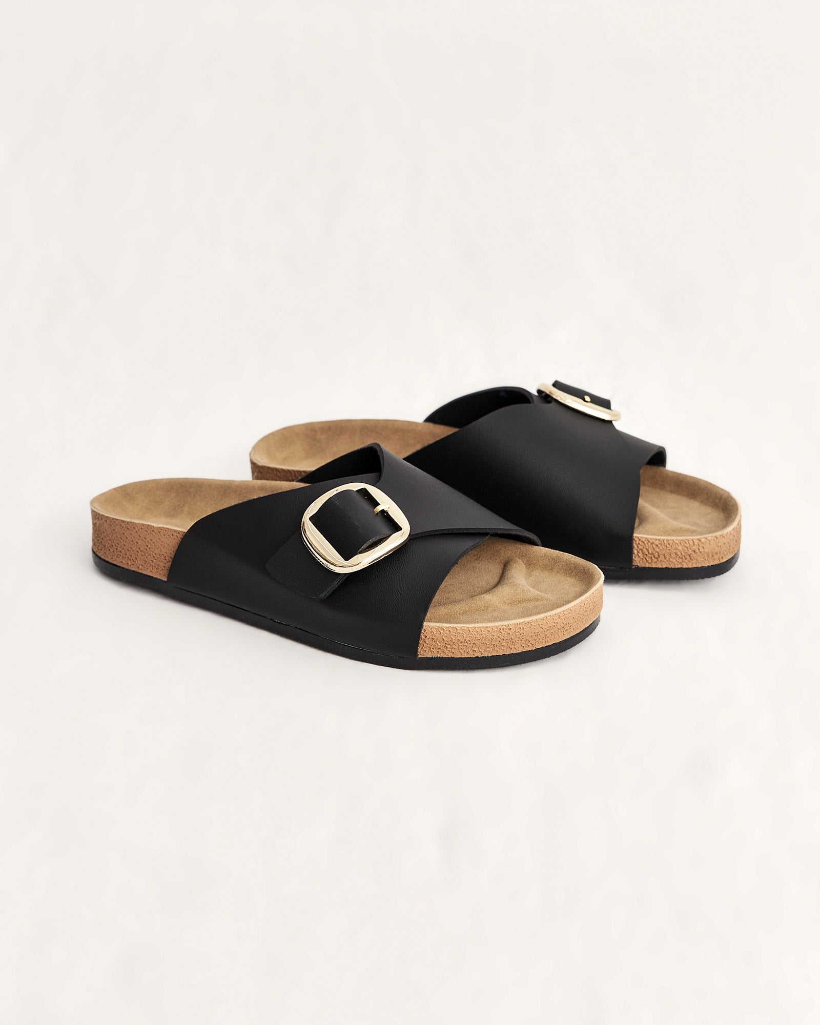 Kadın Rahat Yazlık Tek Bant Tokalı Terlik