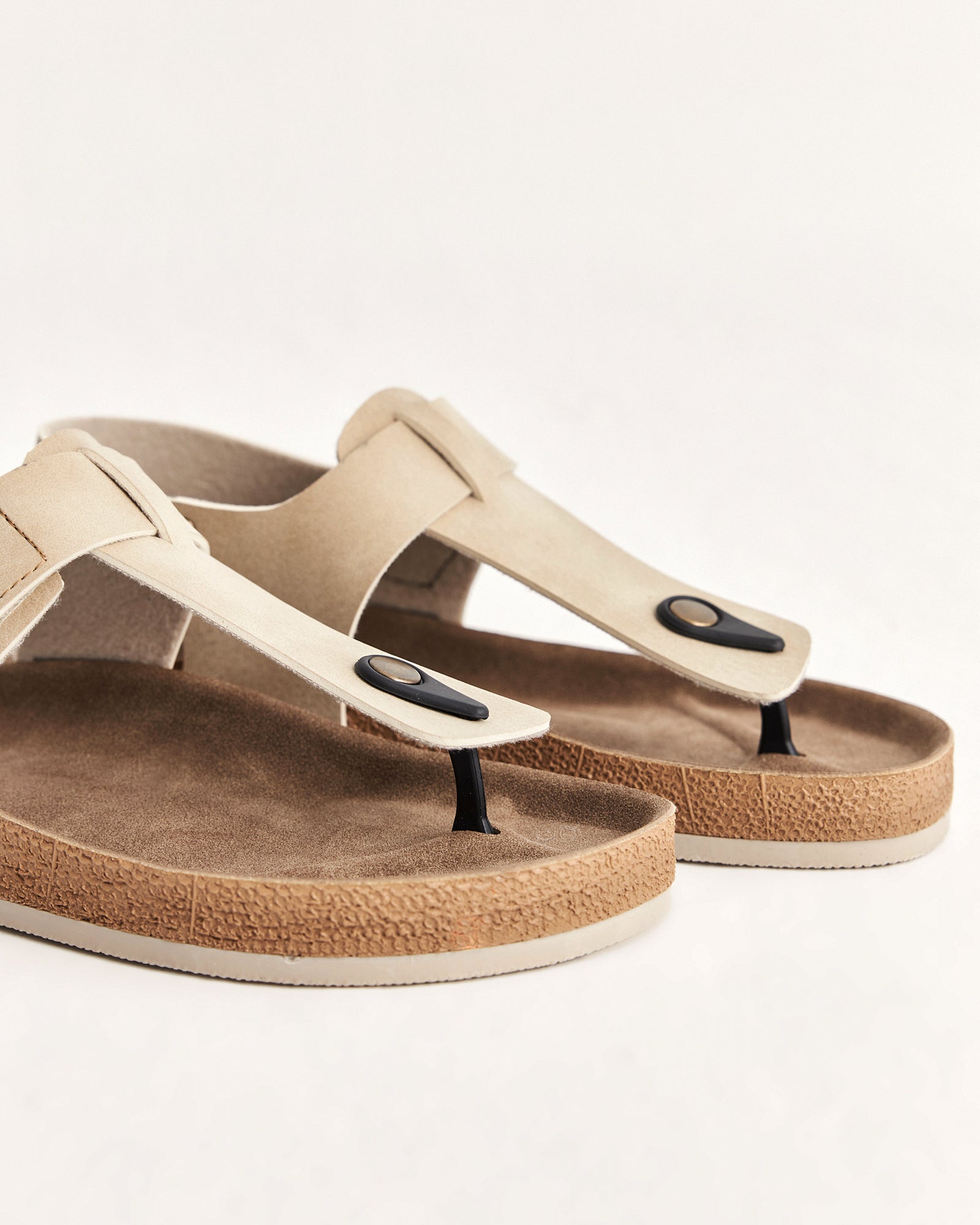 Yazlık Cırt Bantlı Sandalet - Kadın