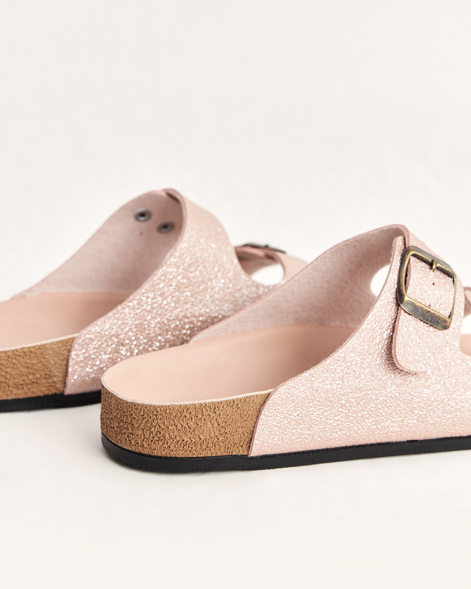 Kadın Simli Çift Tokalı Yazlık Terlik