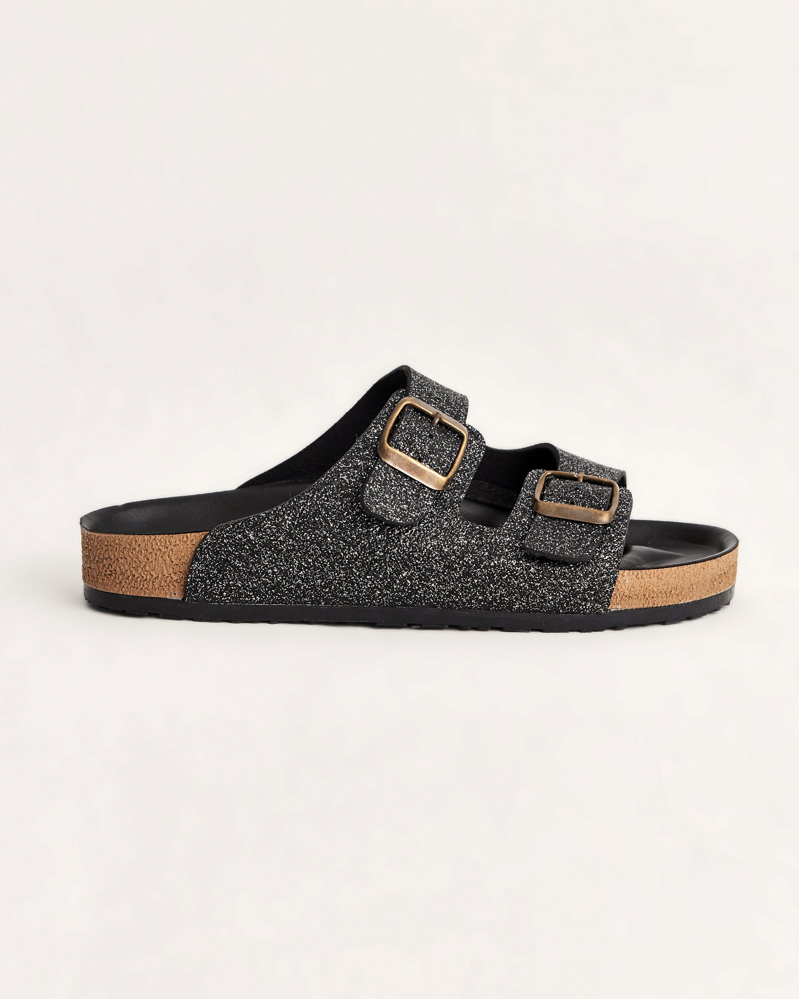 Kadın Simli Çift Tokalı Yazlık Terlik