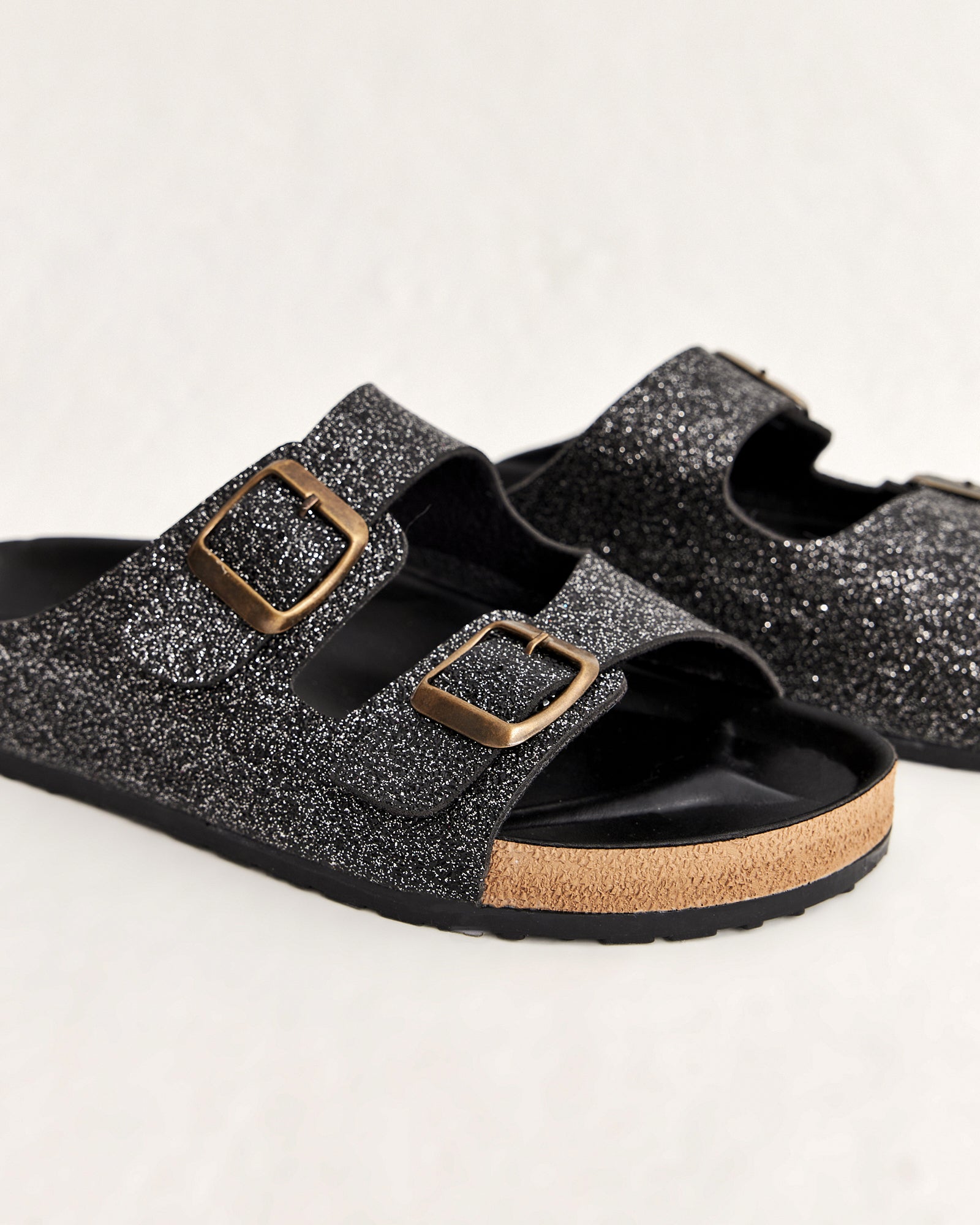 Kadın Simli Çift Tokalı Yazlık Terlik