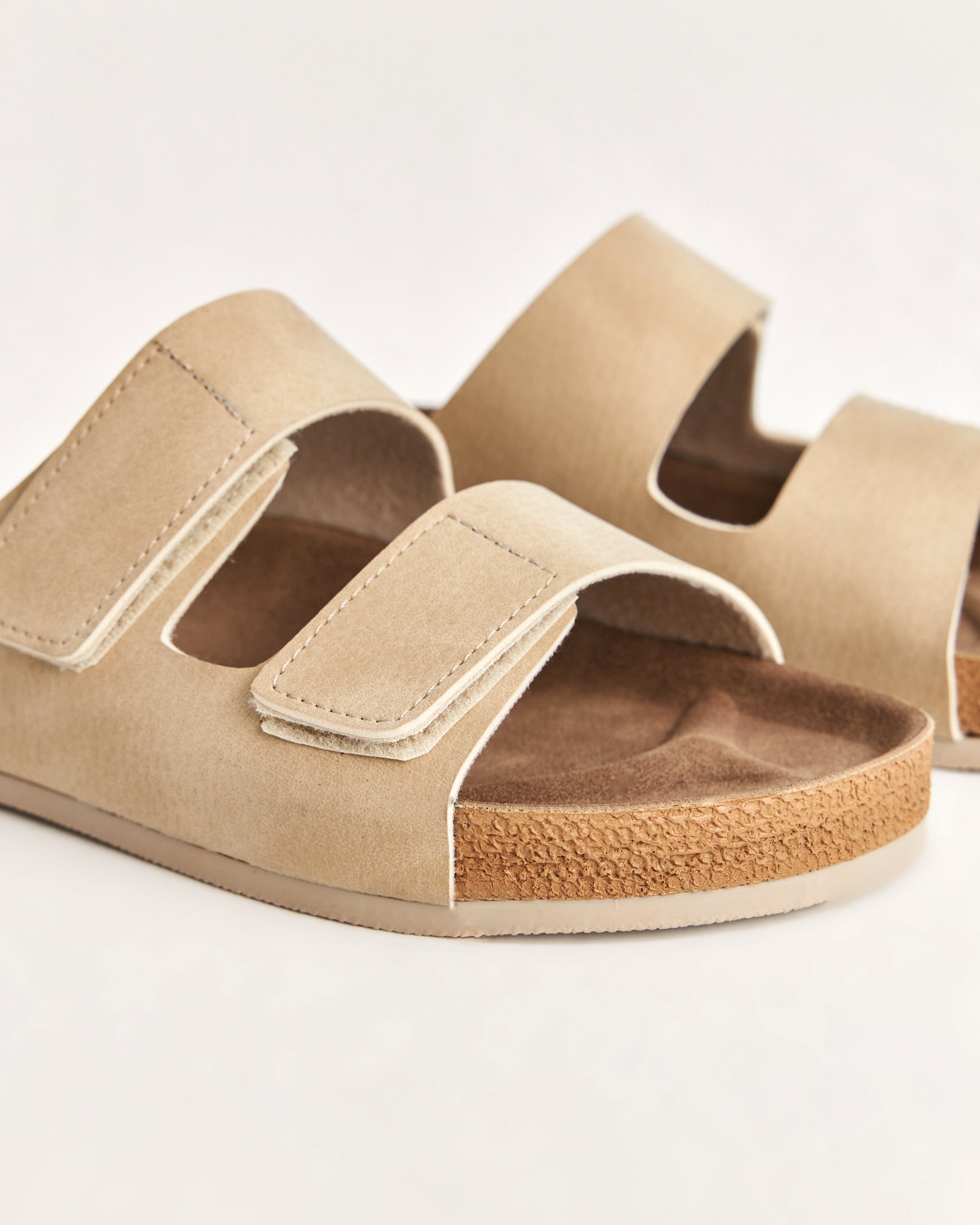 Kadın Yazlık Çift Bant Cırtlı Terlik