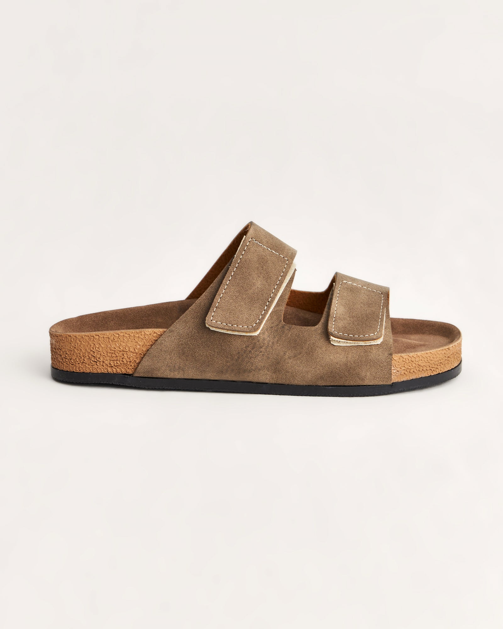 Kadın Yazlık Çift Bant Cırtlı Terlik