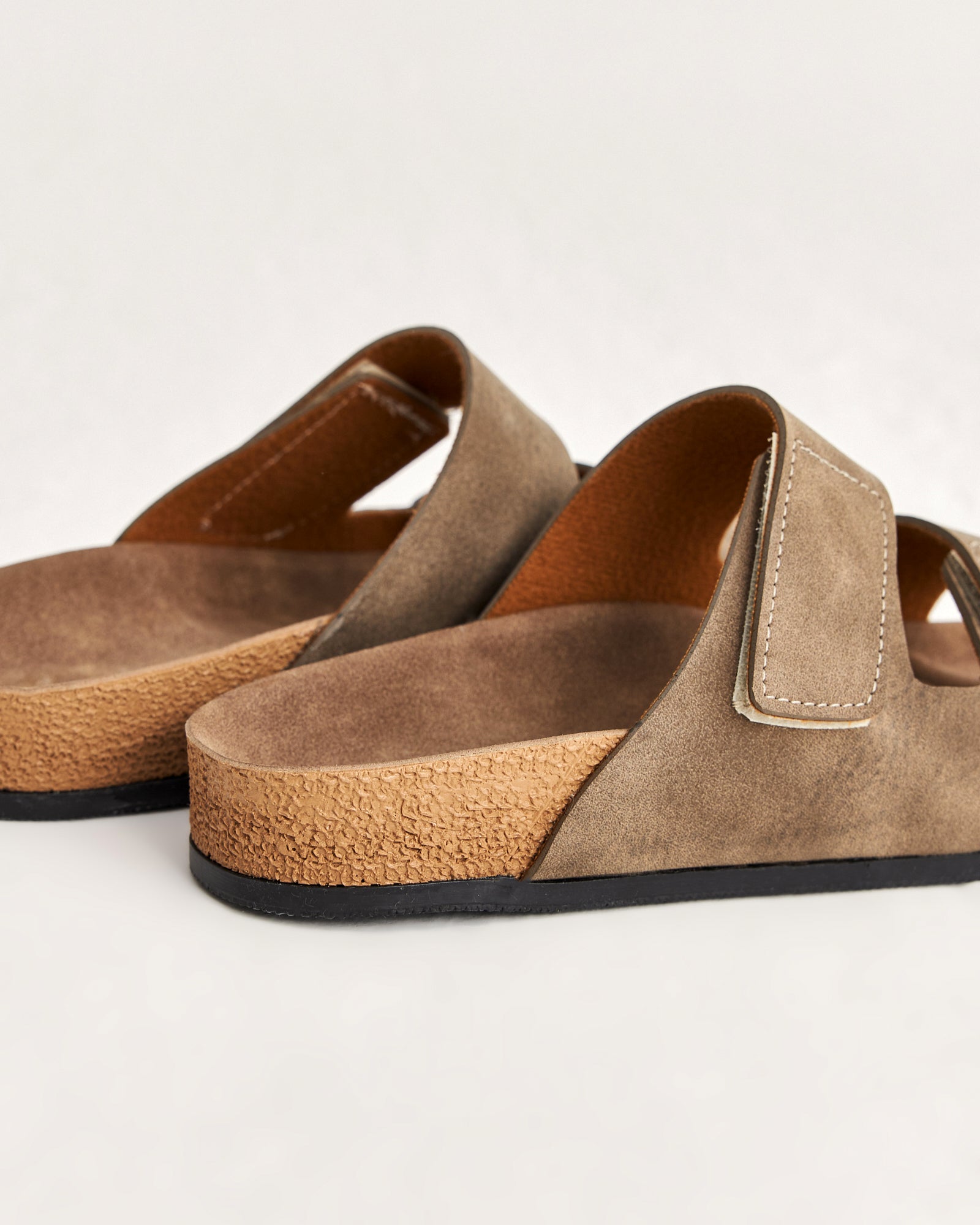 Kadın Yazlık Çift Bant Cırtlı Terlik