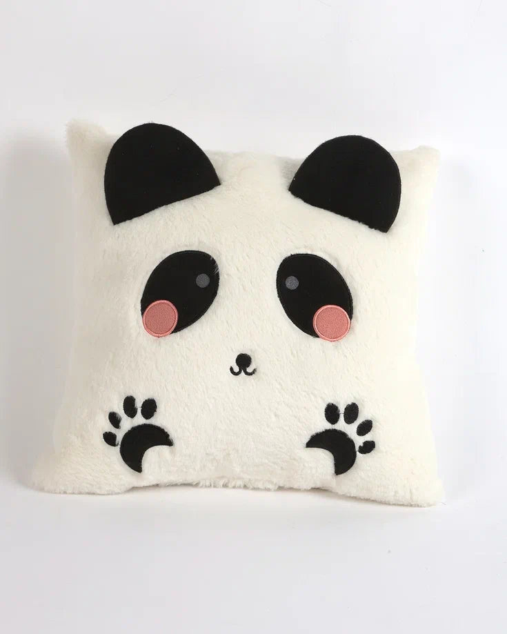 Panda Figürlü Peluş Kırlent