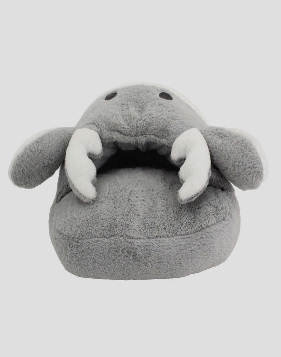 SAYK - Geyik Figürlü Gri Ayak Isıtıcısı