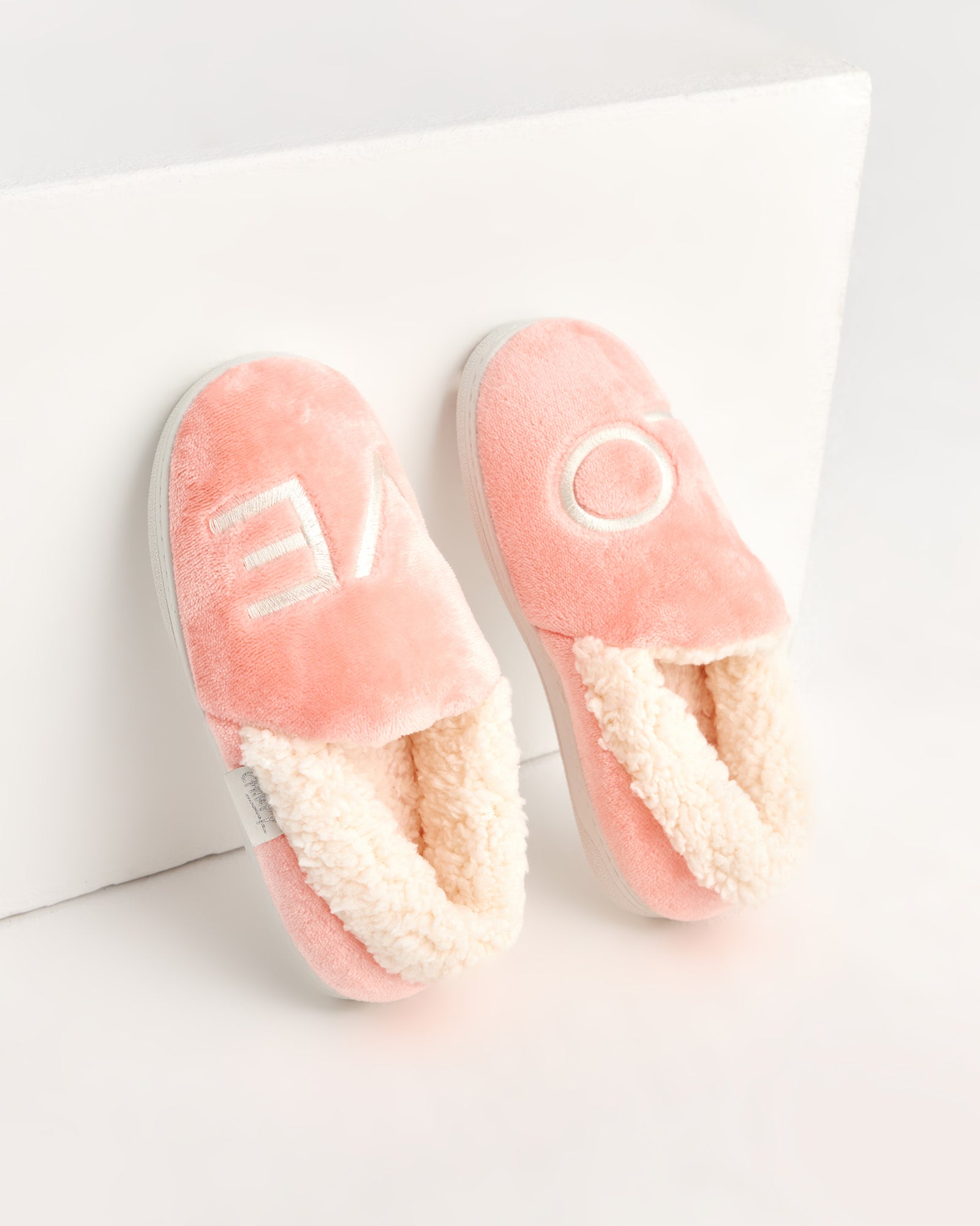 Kadın Yazılı Ev İçi Ayakkabı - ASTUS