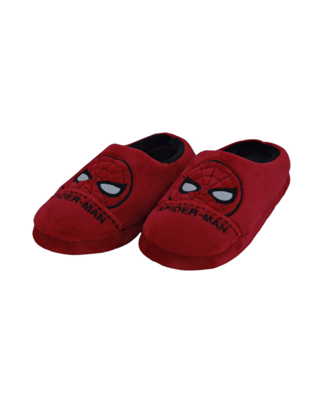 SPIDERMAN - Spiderman Şekilli Kırmızı Erkek Ev Terliği