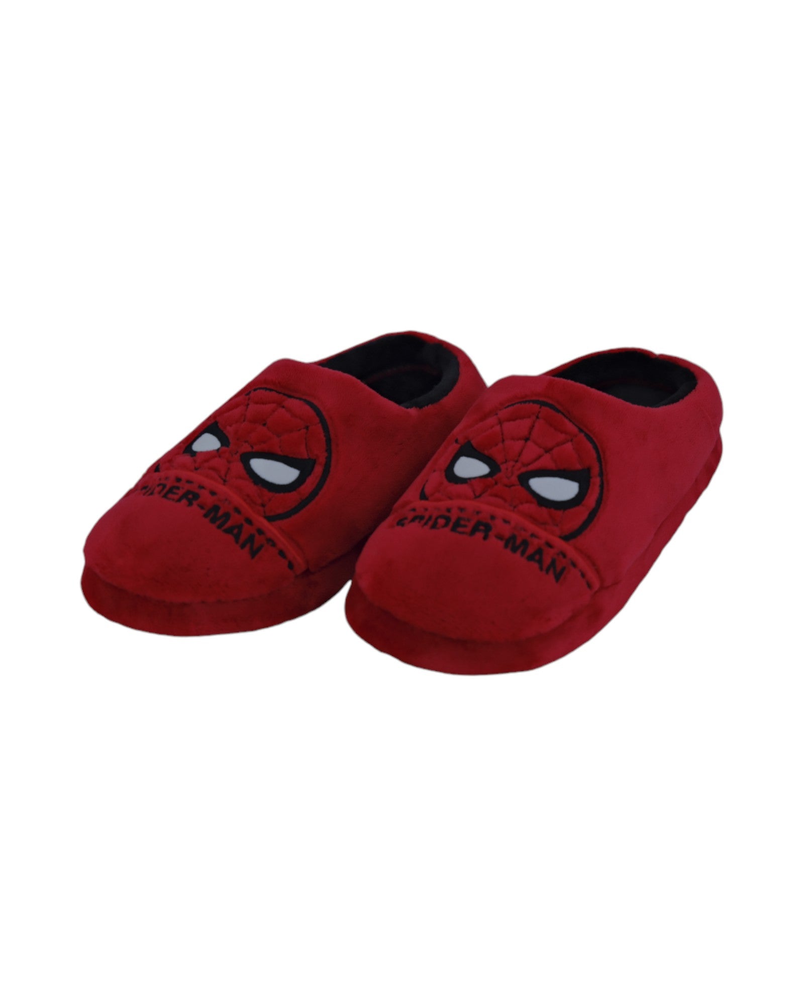SPIDERMAN - Spiderman Şekilli Kırmızı Erkek Ev Terliği