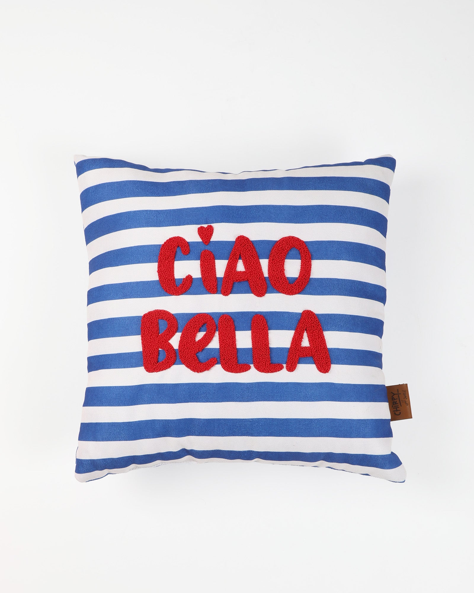Nakışlı Çizgili İçi Dolgulu Kırlent - CIAO BELLA