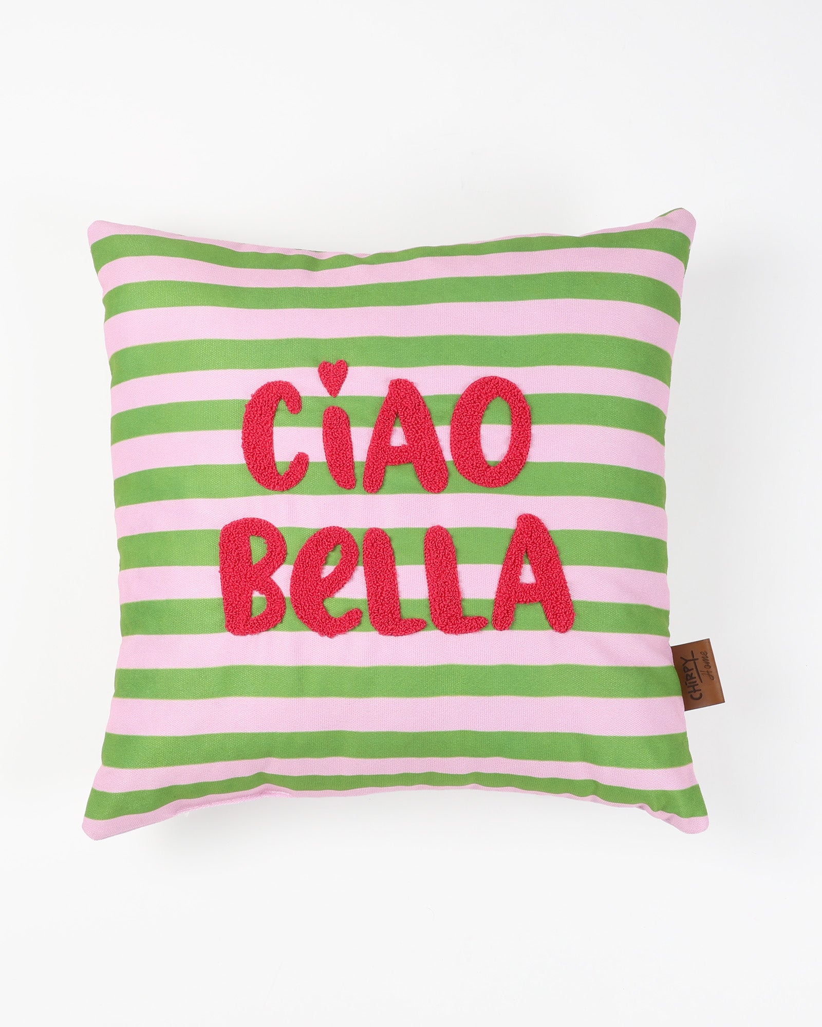 Nakışlı Çizgili İçi Dolgulu Kırlent - CIAO BELLA