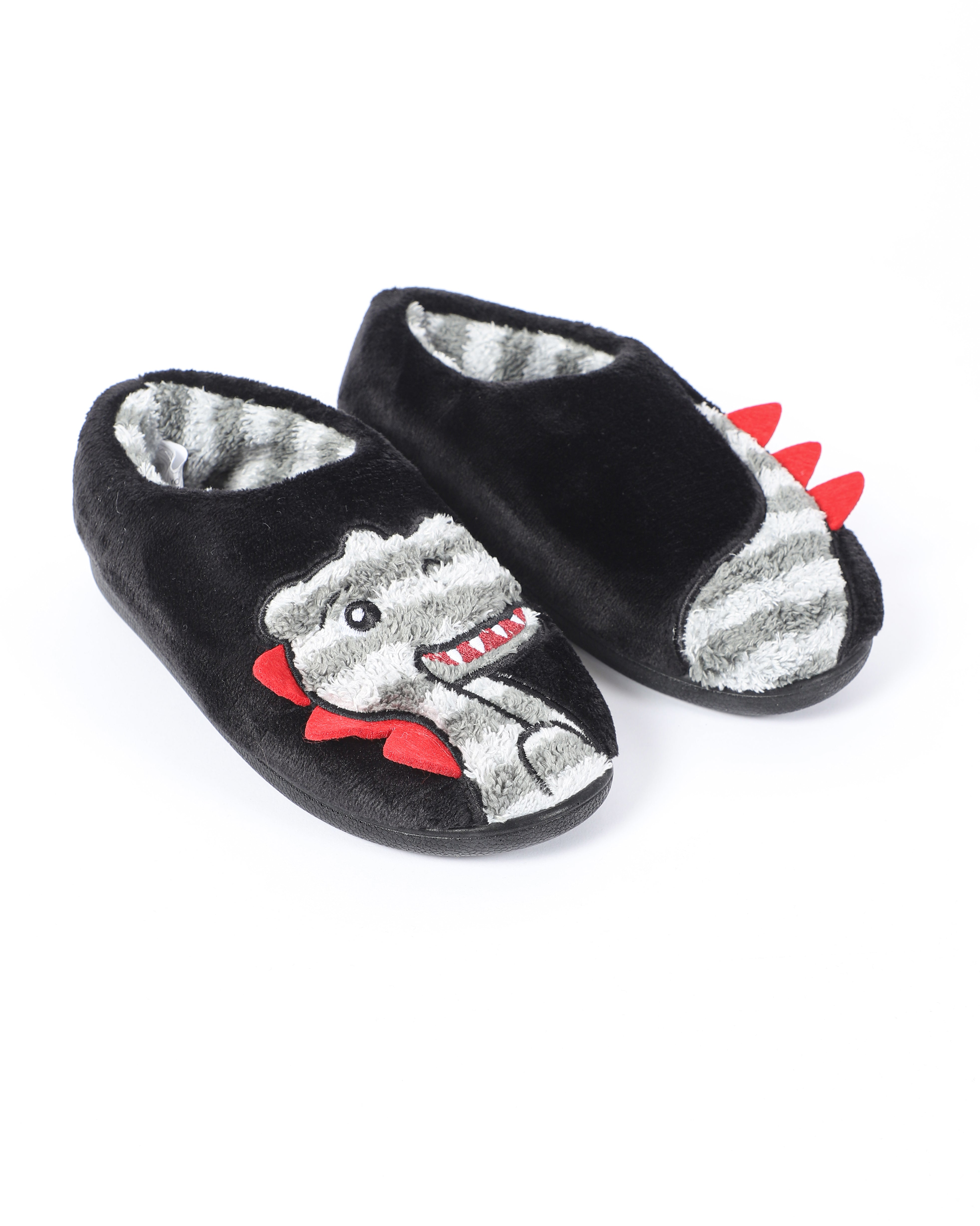 Çocuk Kışlık Dinazor Figürlü Ev İçi Ayakkabı - YOKO