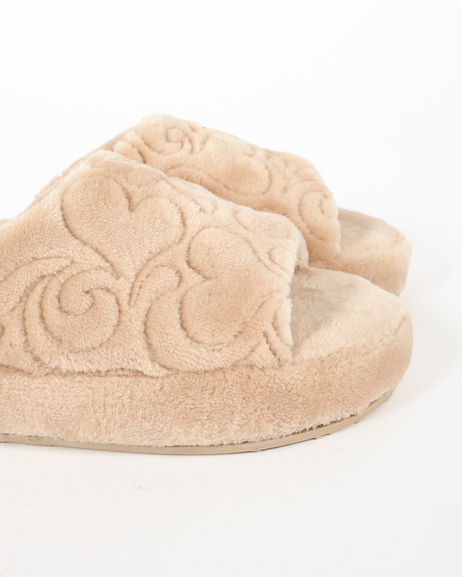 Kadın Nakış Detaylı Ev Terliği-TALIA