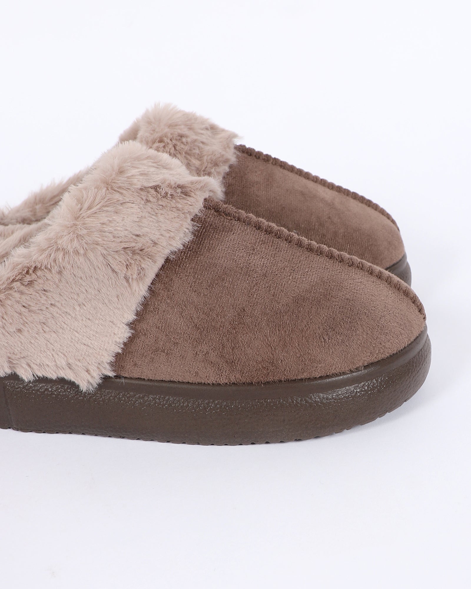 Kadın Kürklü Ev İçi Ayakkabı - FUZZY