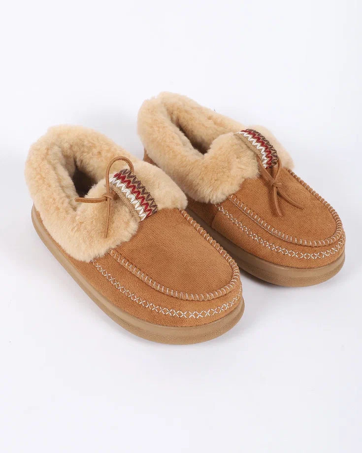 Kadın Biye Detaylı Ev İçi Ayakkabı - WINTERA