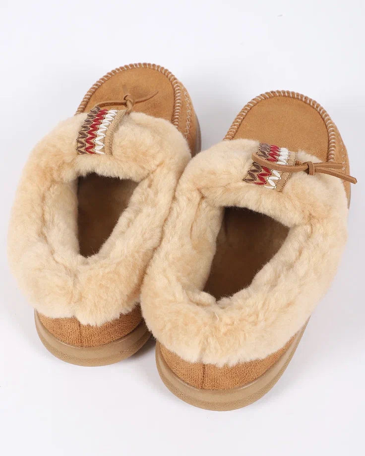 Kadın Biye Detaylı Ev İçi Ayakkabı - WINTERA