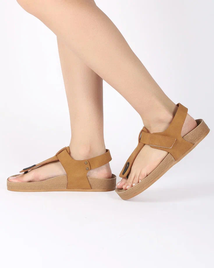 Kadın Yazlık Cırtlı Sandalet- SOLEA