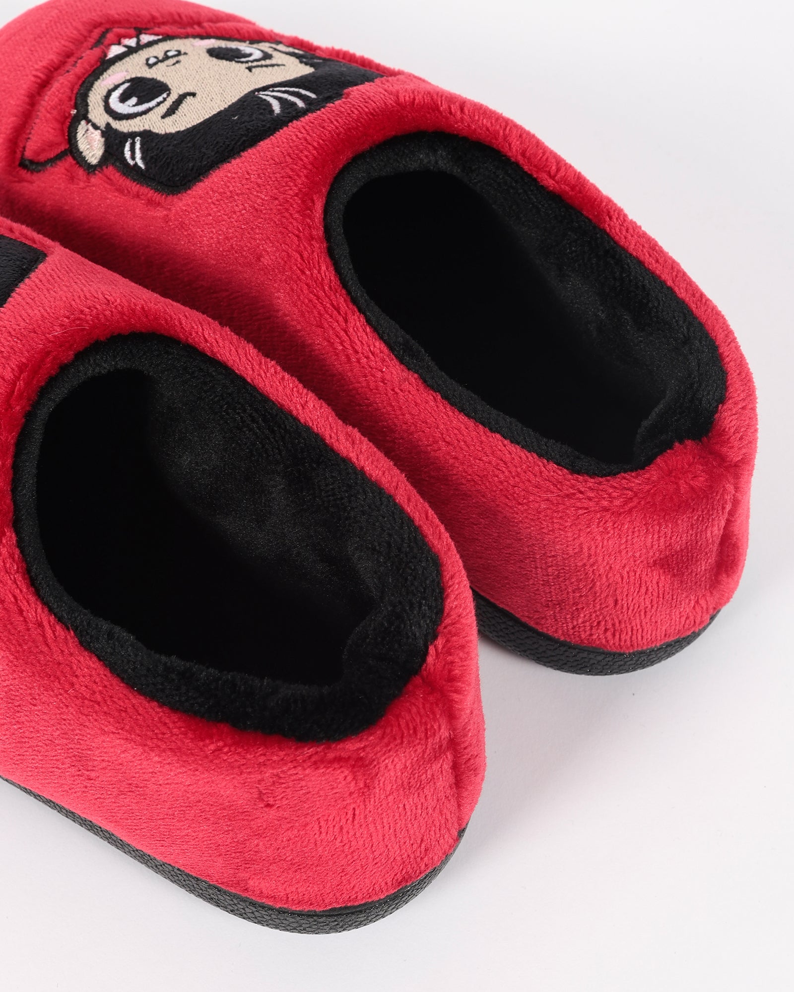 Çocuk Kışlık Sevimli Halloween Vampir Desenli Ev İçi  Ayakkabı