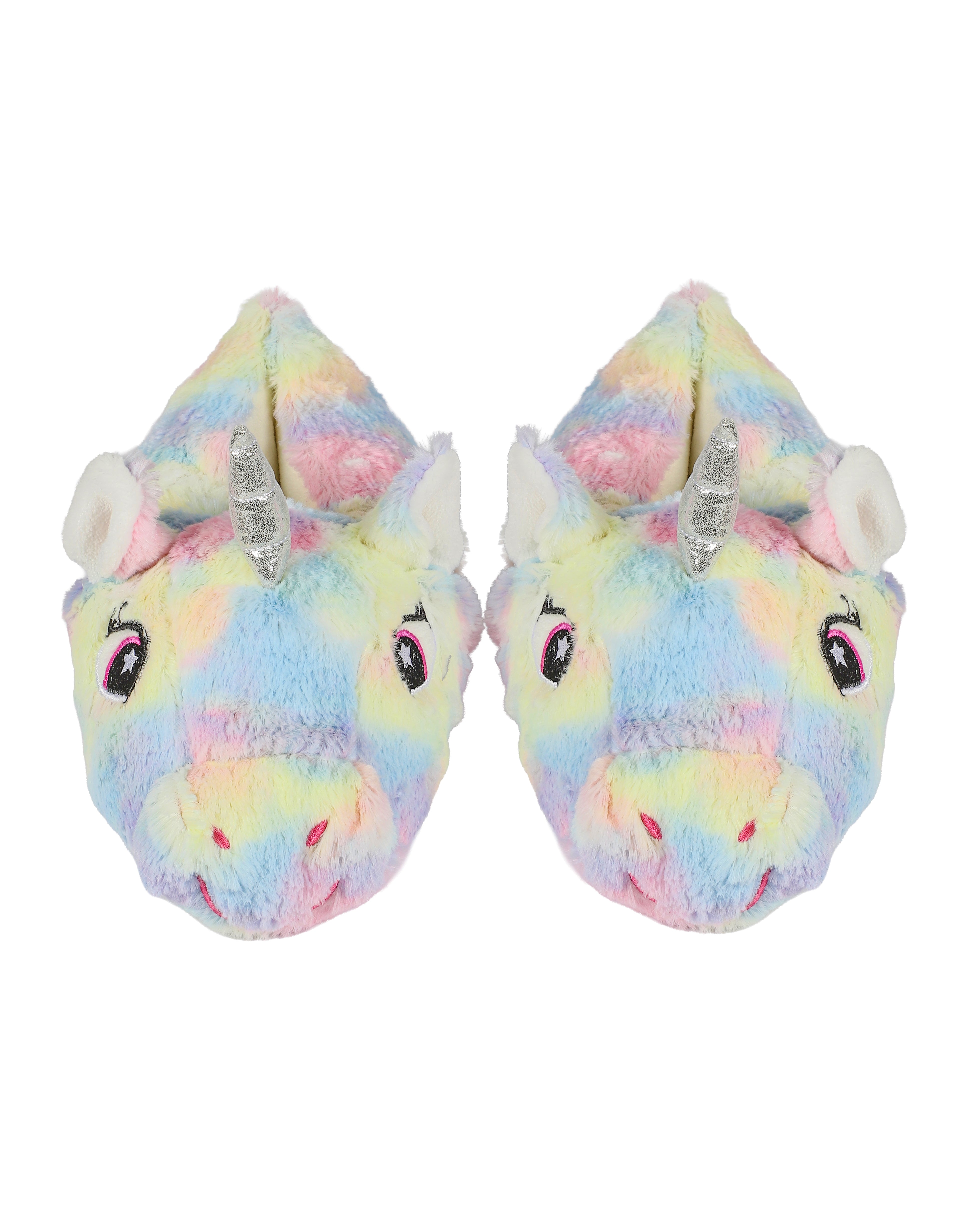 Çocuk Unicorn Figürlü Panduf - RAİNBOW