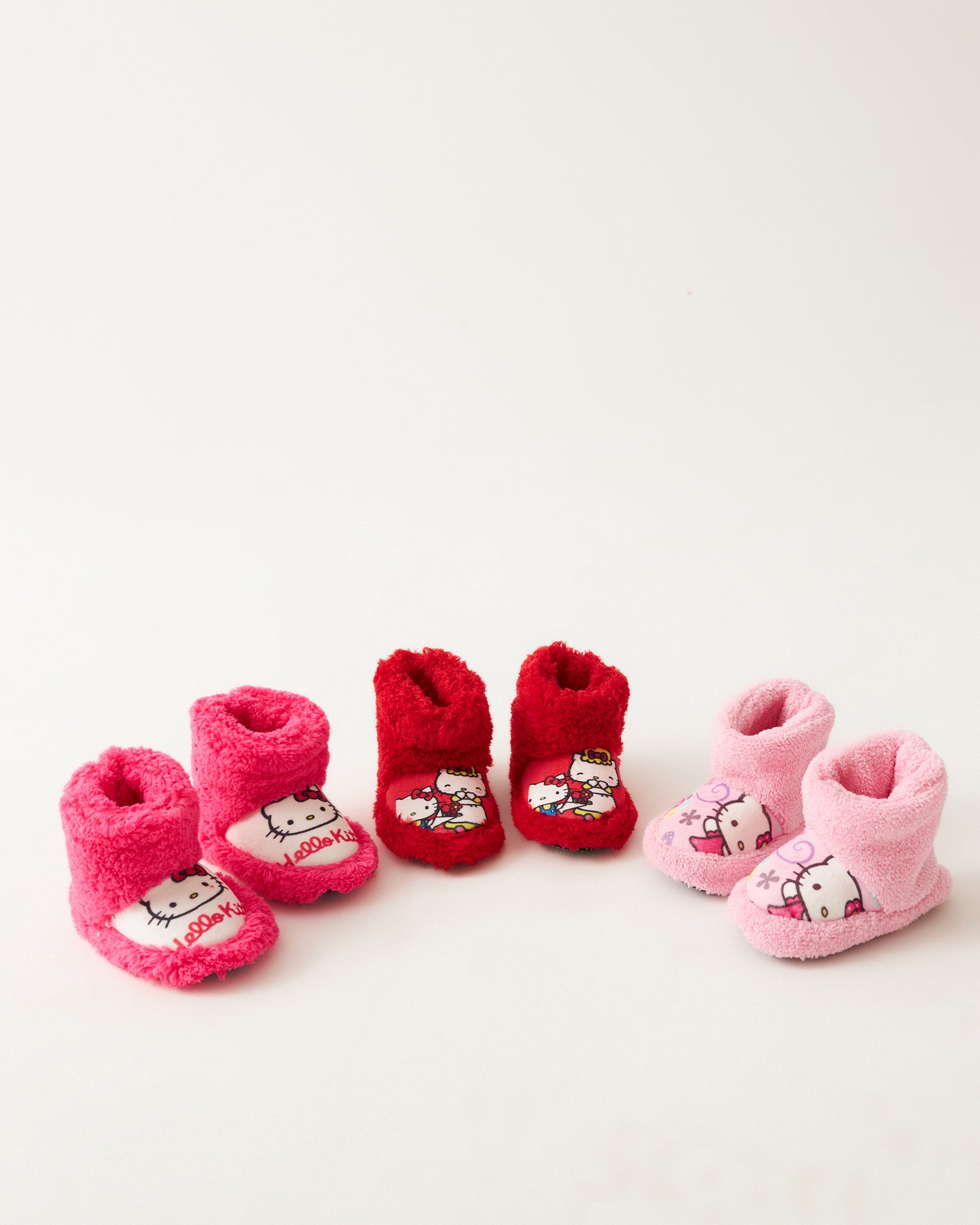 Çocuk Kışlık 3’lü Set Kaymaz Tabanlı Ev Botu Panduf