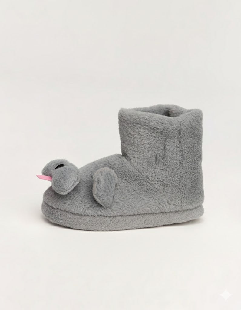 Kadın Köpek Figürlü Panduf - FANT